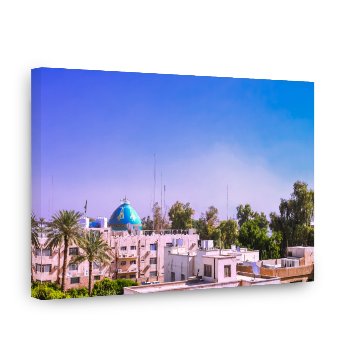 Panorama view to Baghdad, Iraq