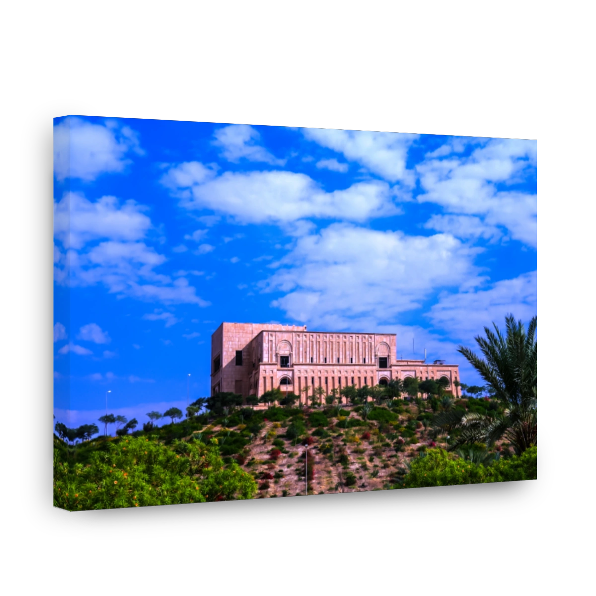 Former Saddam Hussein Palace ruins, Babylon Iraq