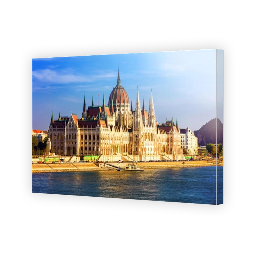 Impressive Budapest town,panoramic view,Hungary.