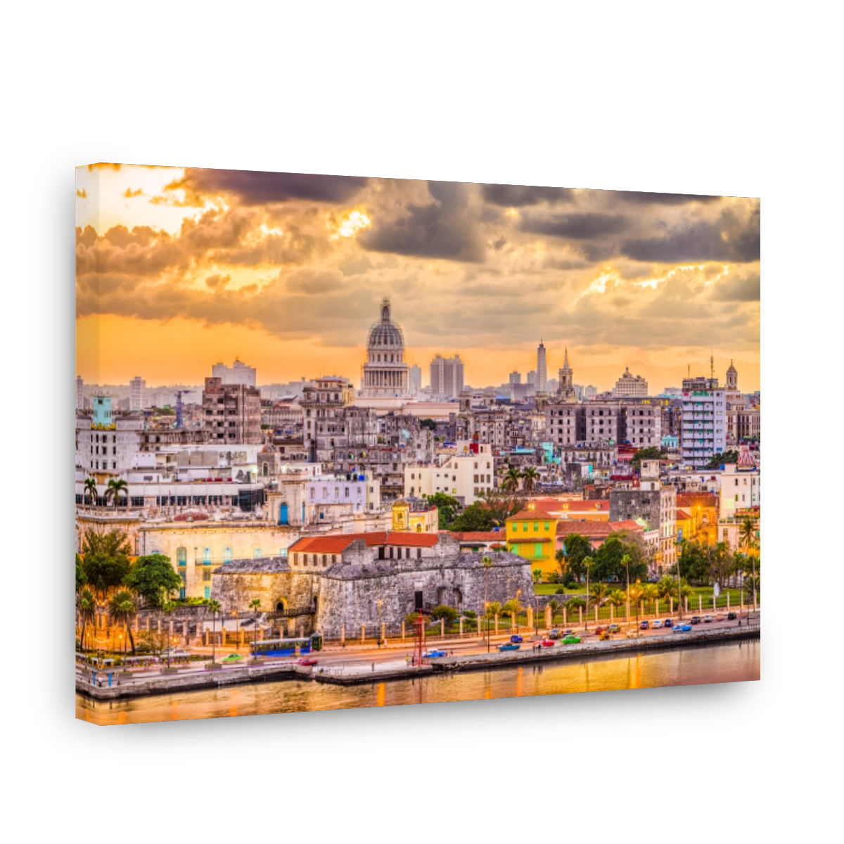 Havana, Cuba downtown skyline.