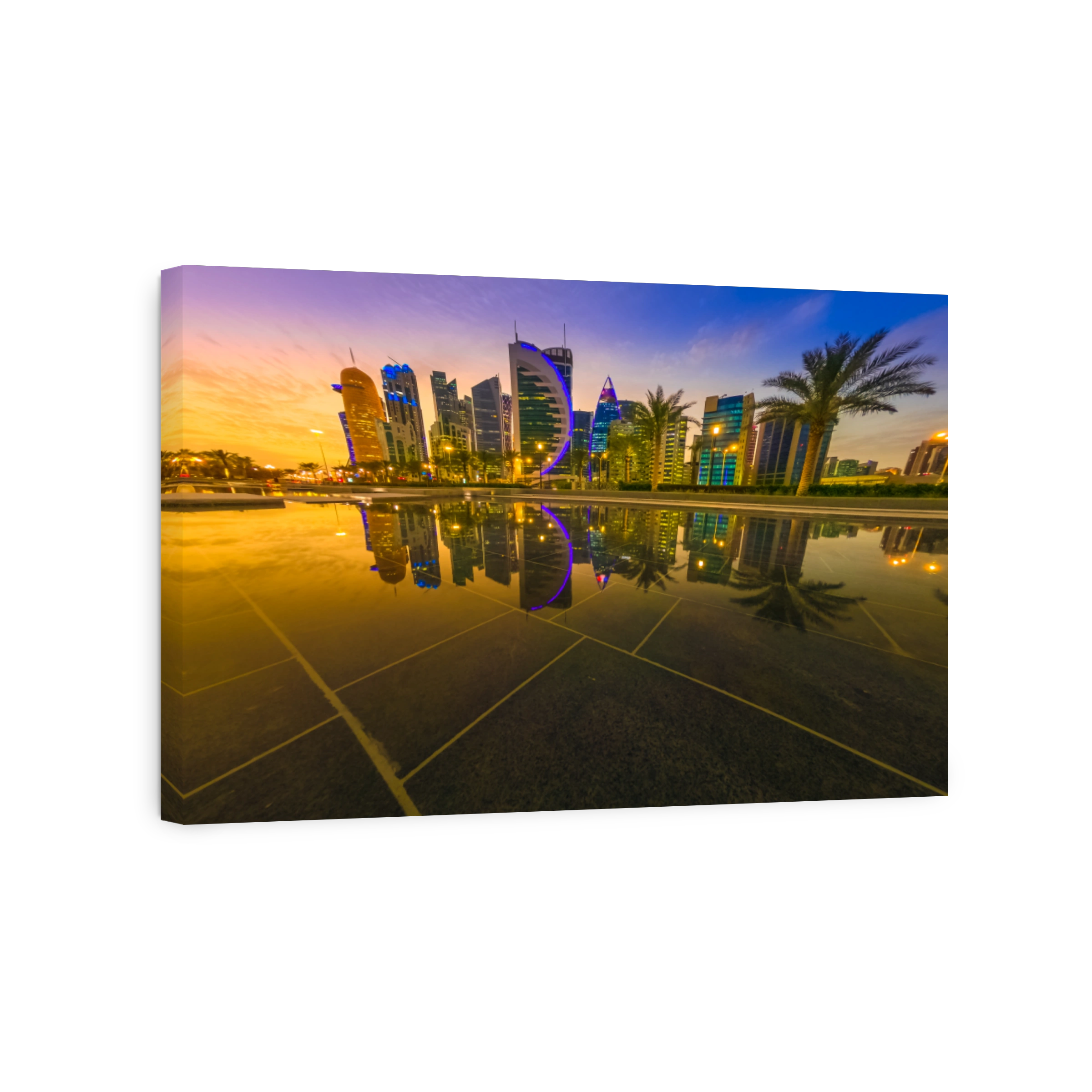 Doha West Bay skyline