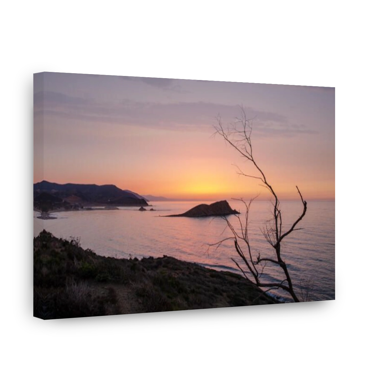 Scenic view of Cala Iris beach,Alhoceima - Morocco -