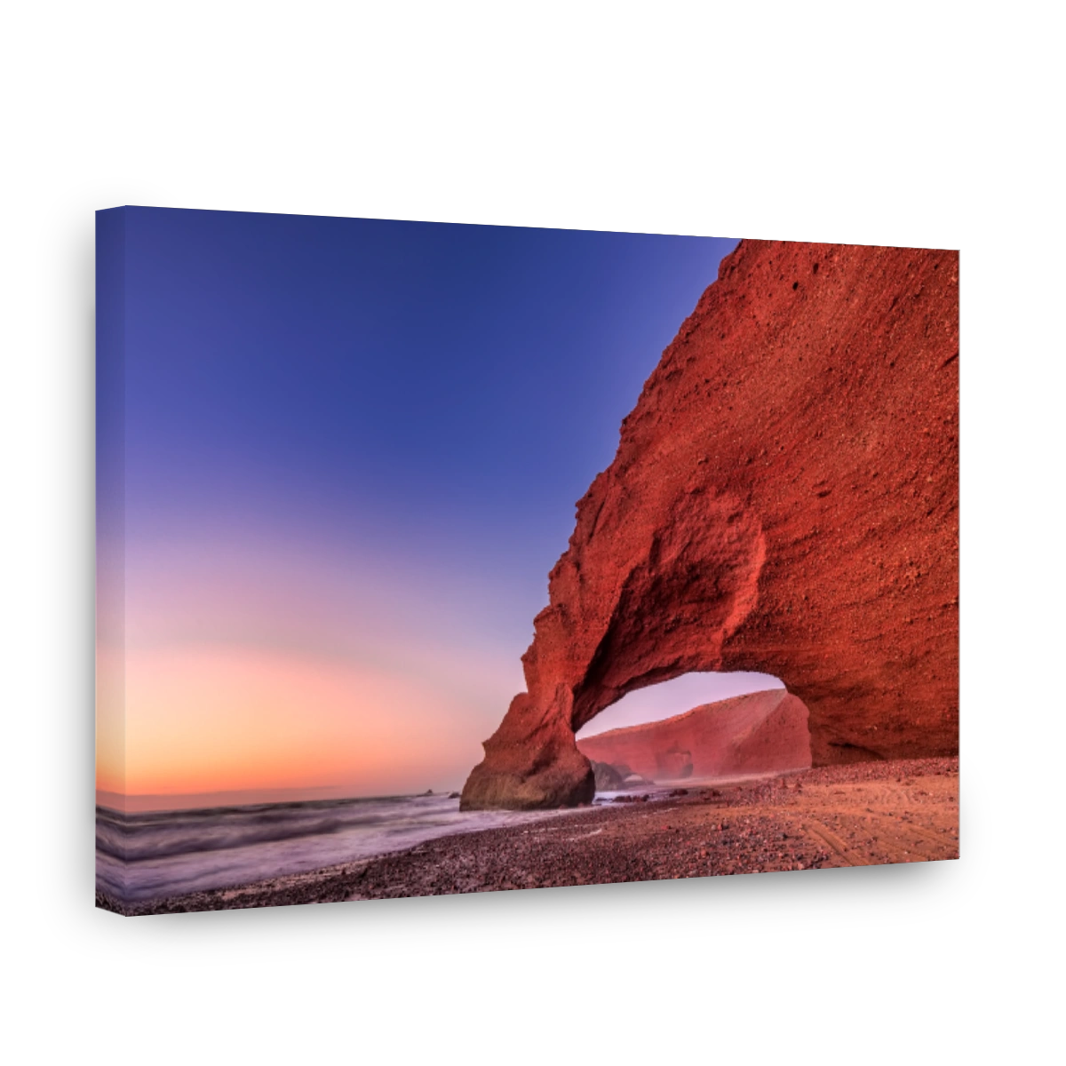 Red arches of Legzira beach