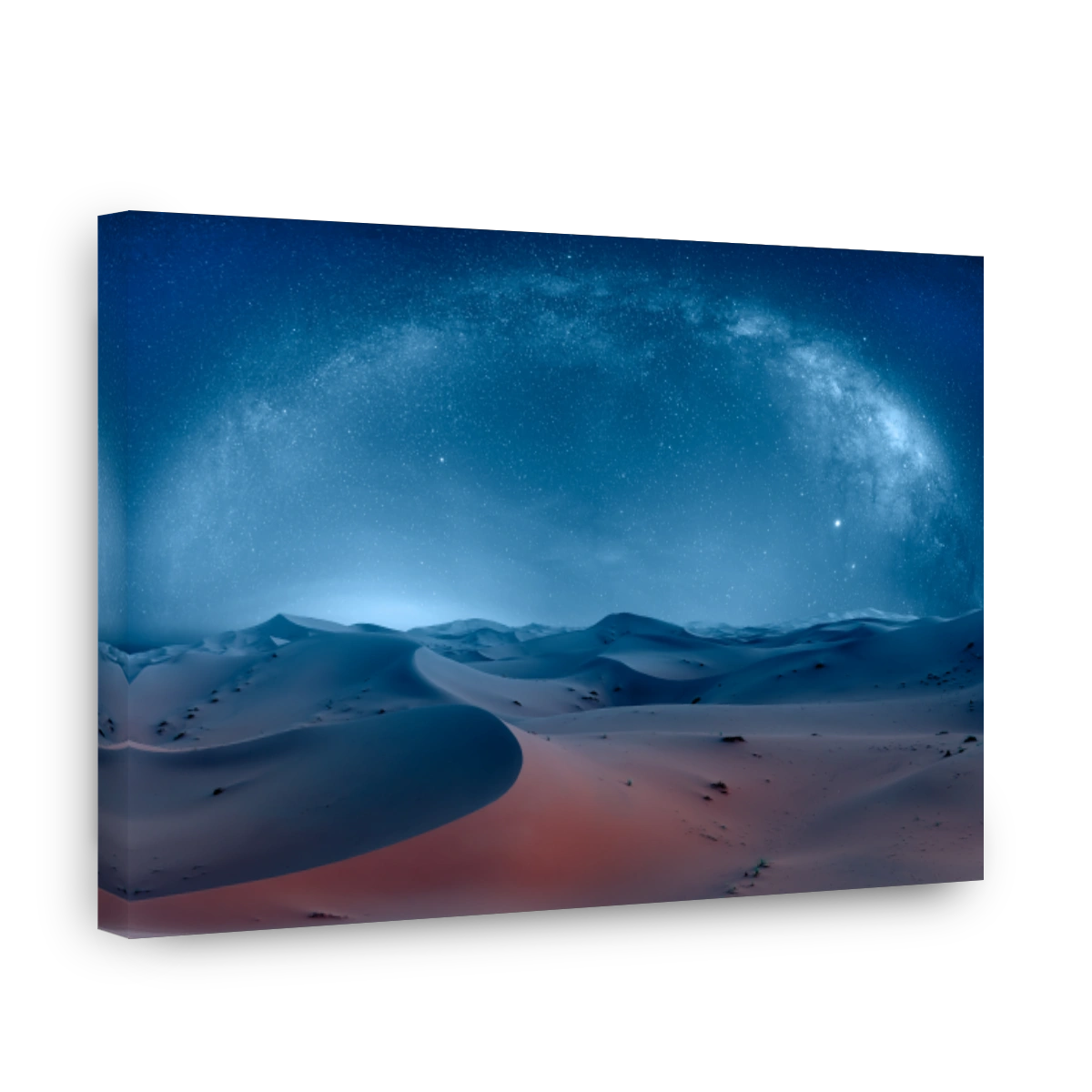 Amazing Milky Way over the sand dunes of Sahara Desert - Sahara, Morocco