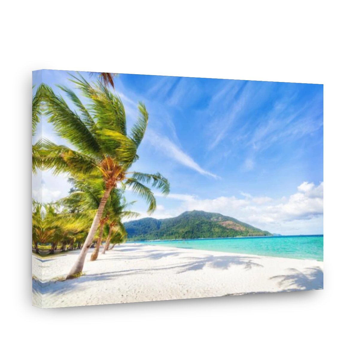 Asian tropical beach paradise in Thailand