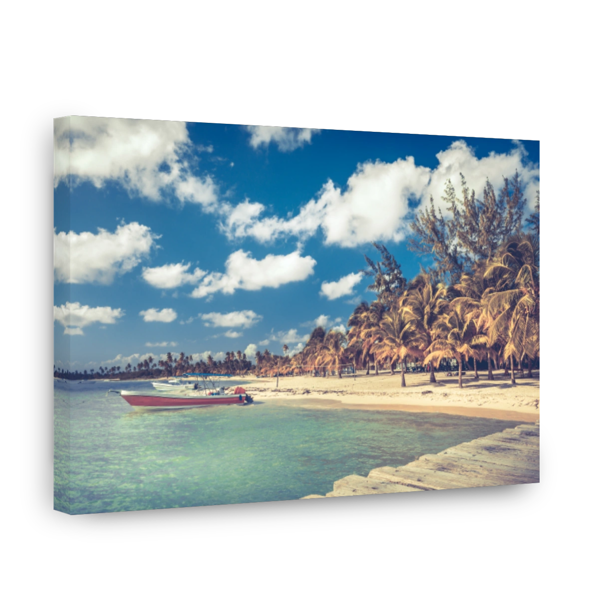 Caribbean beach in Dominican Republic