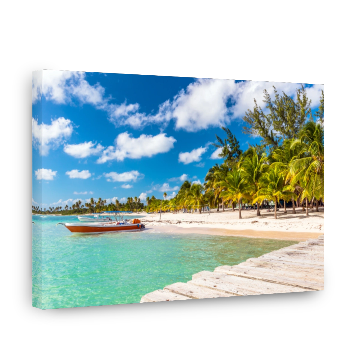 Caribbean beach in Dominican Republic