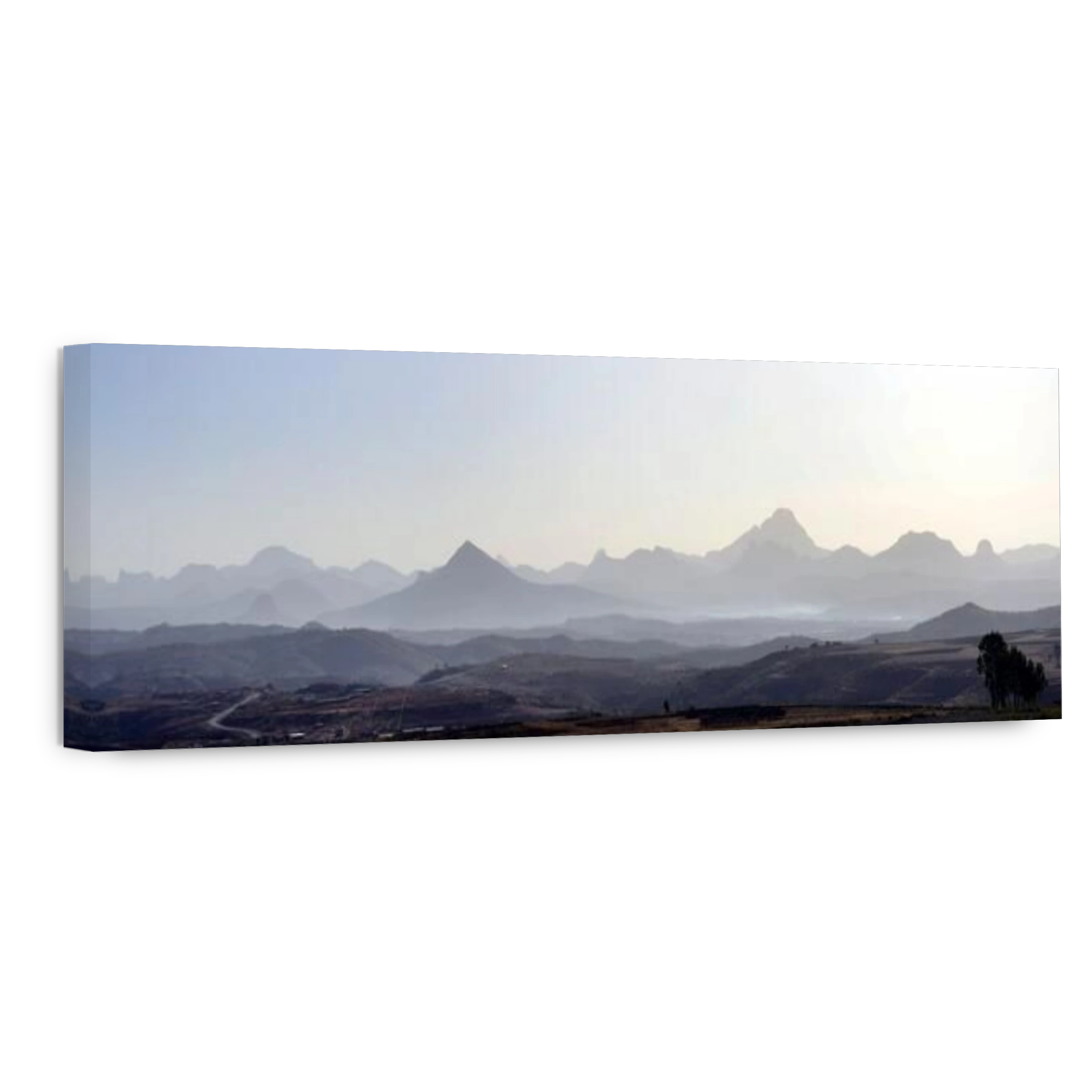 Landscapes of Tigray region in Ethiopia.