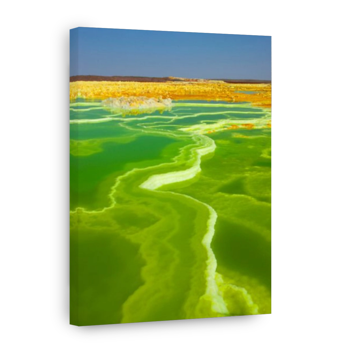 Dallol, Africa, Ethiopia, Afar region, Afgar, Danakil, desert, volcano lake, acid volcano, depositions, minerals, colors, forms,