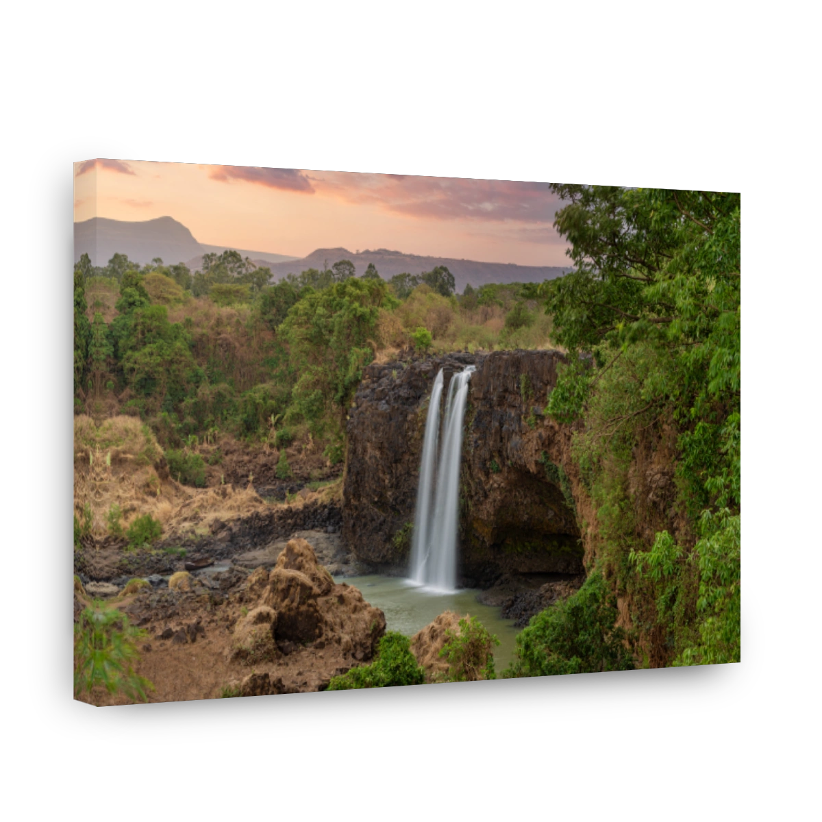 Blue Nile Falls in Bahir Dar, Ethiopia
