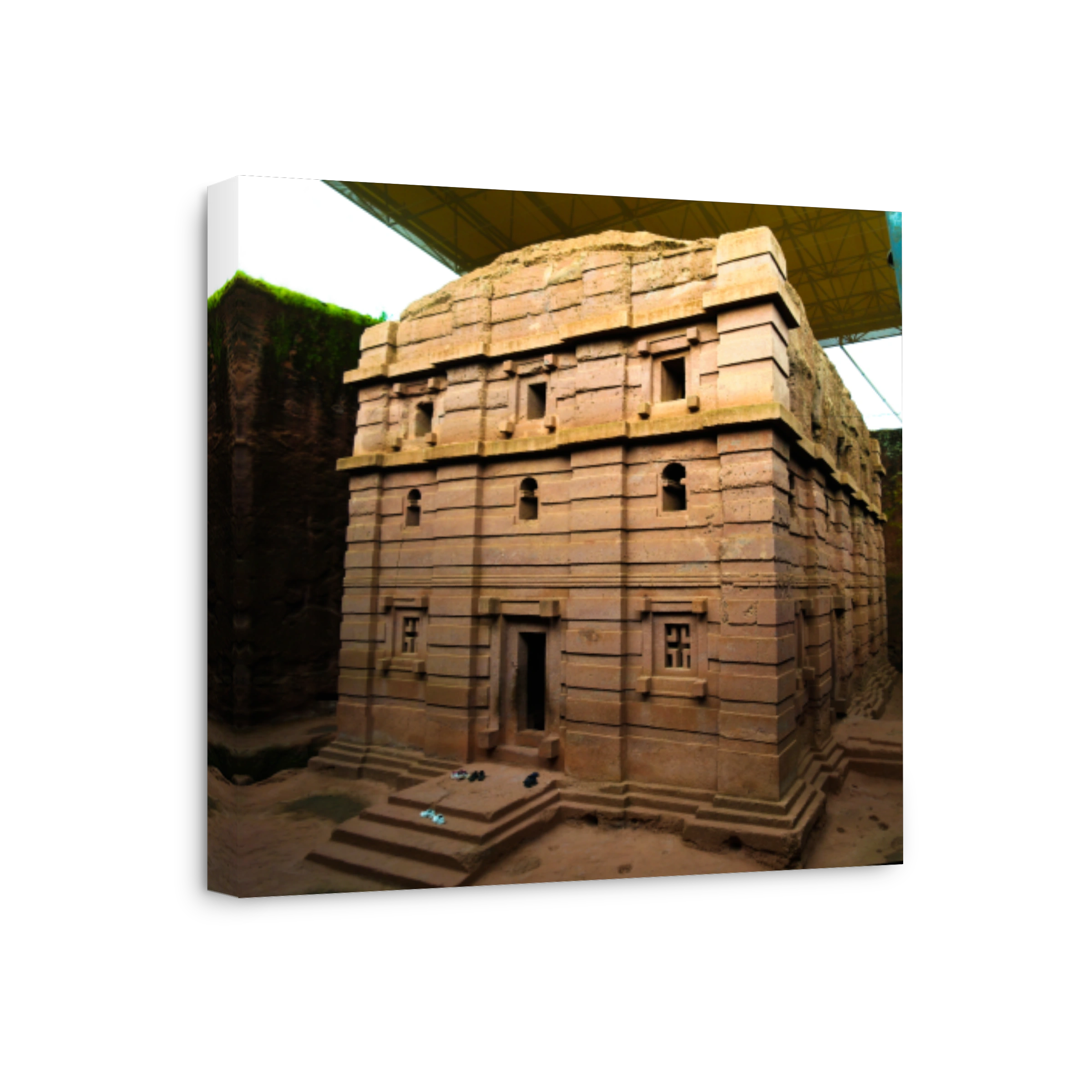 Bete Amanuel rock-hewn church, Lalibela, Ethiopia