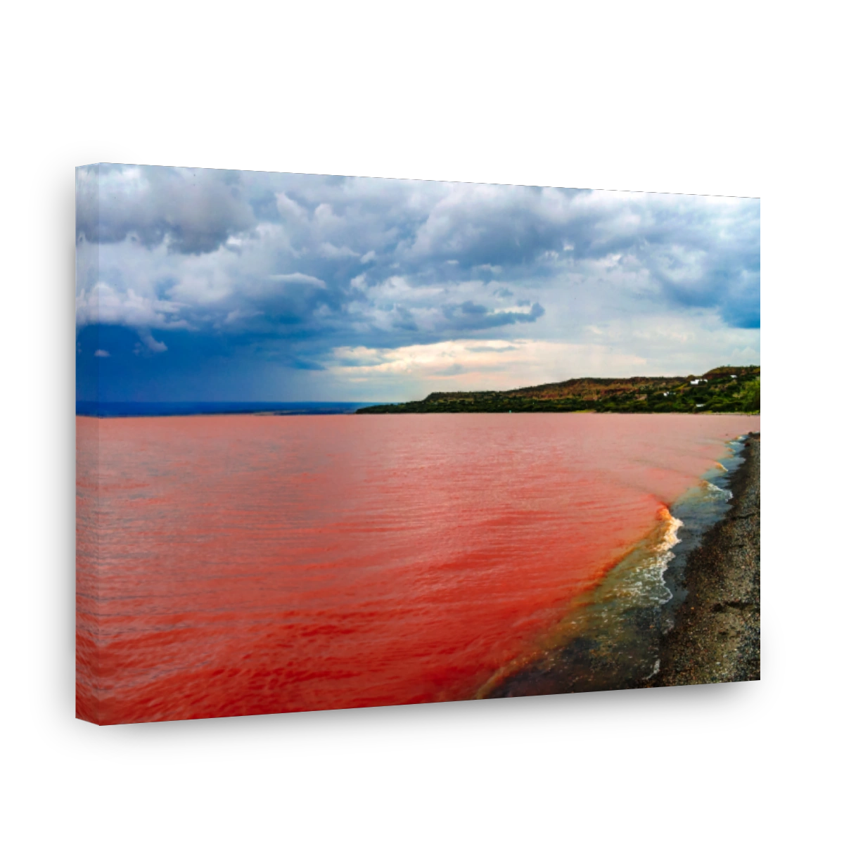Landscape of Langano lake coastline, Oromia, Ethiopia