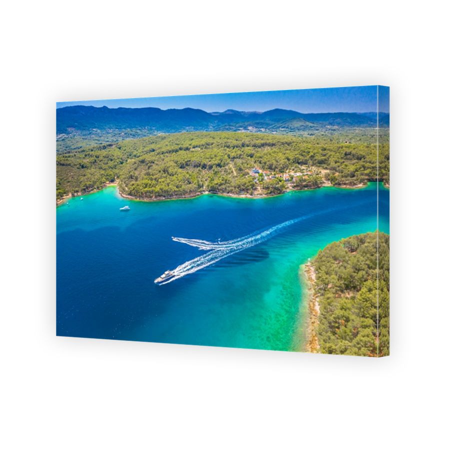 Vrboska nautical place Adriatic Sea