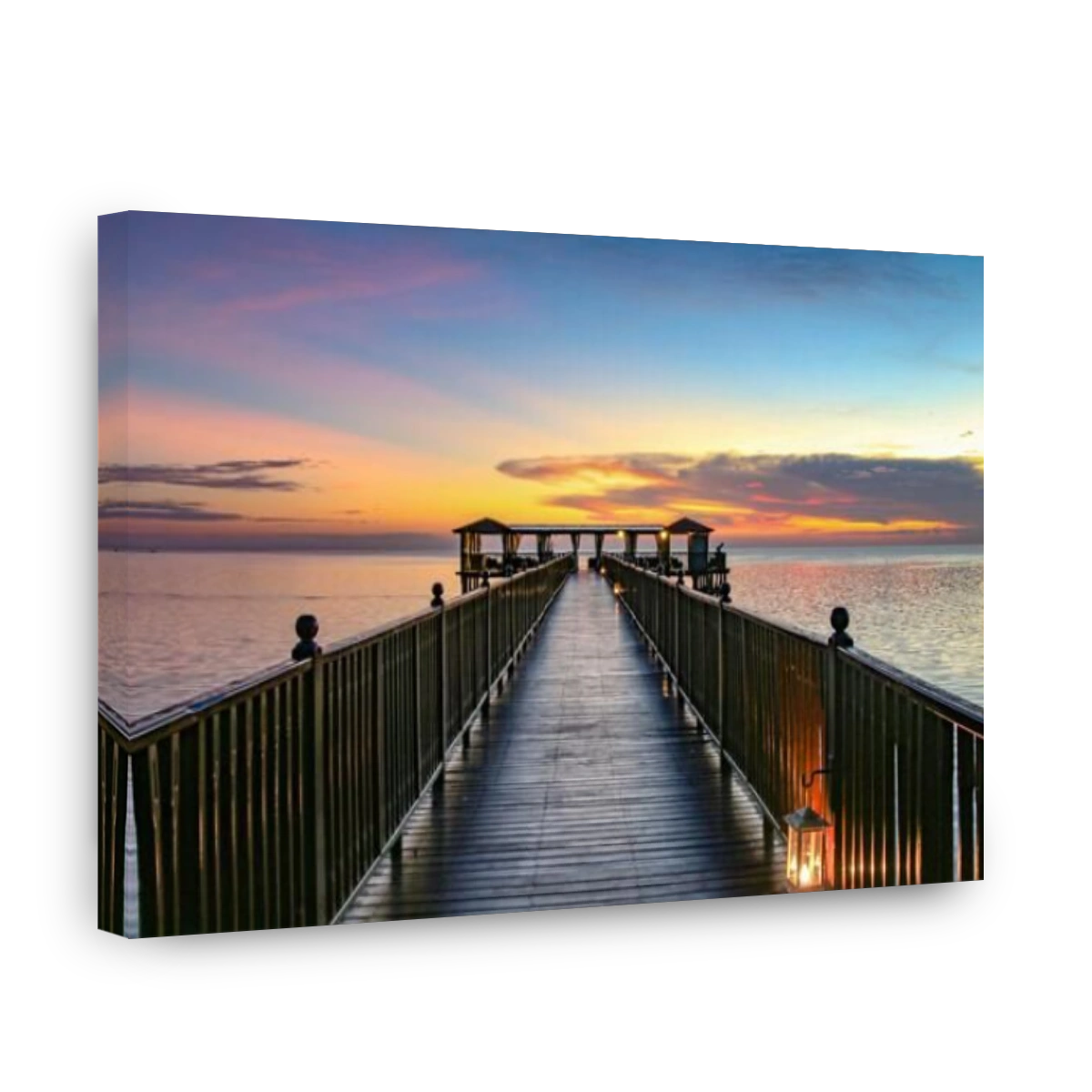 Stunningly beautiful sunset over the Indian Ocean at The Residence, Zanzibar, Tanzania, Africa - all the colours of the rainbow, peaceful and tranquil