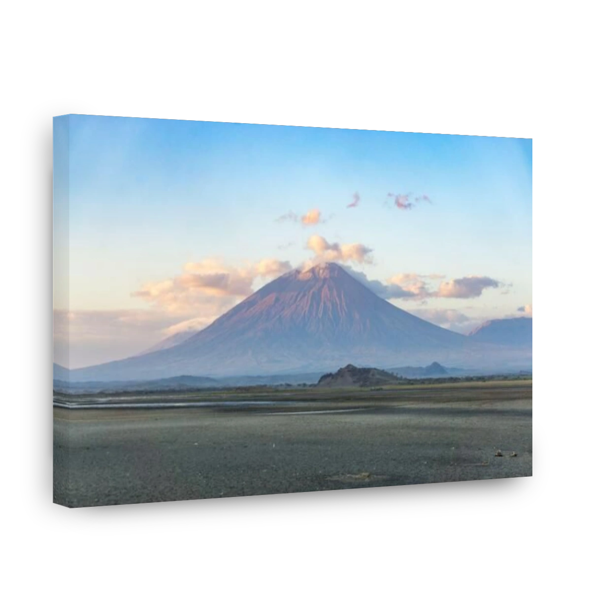 Ol Doinyo Lengai volcano, "Mountain of God" near Lake Natron in Tanzania Africa