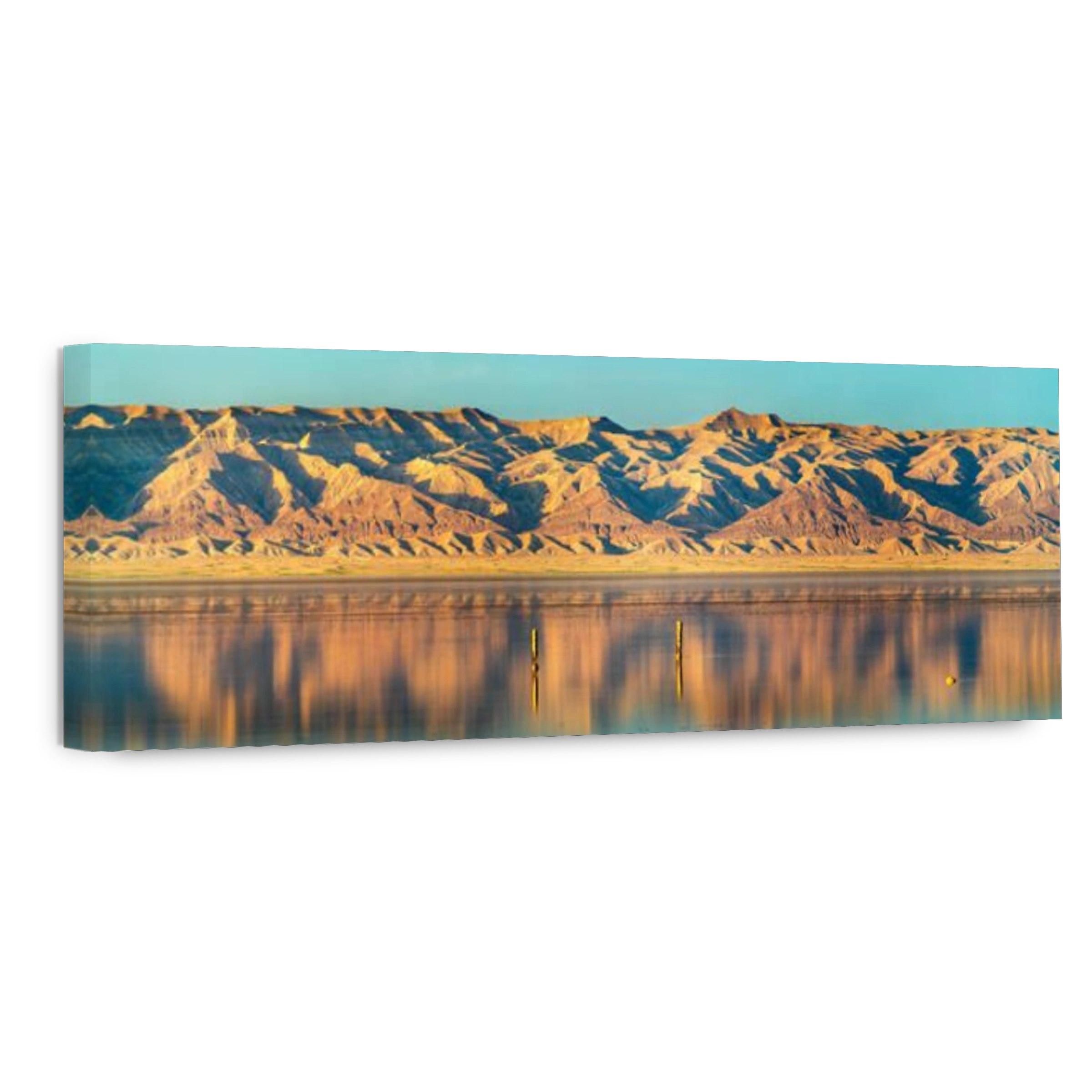 Chott el Djerid, an endorheic salt lake in Tunisia