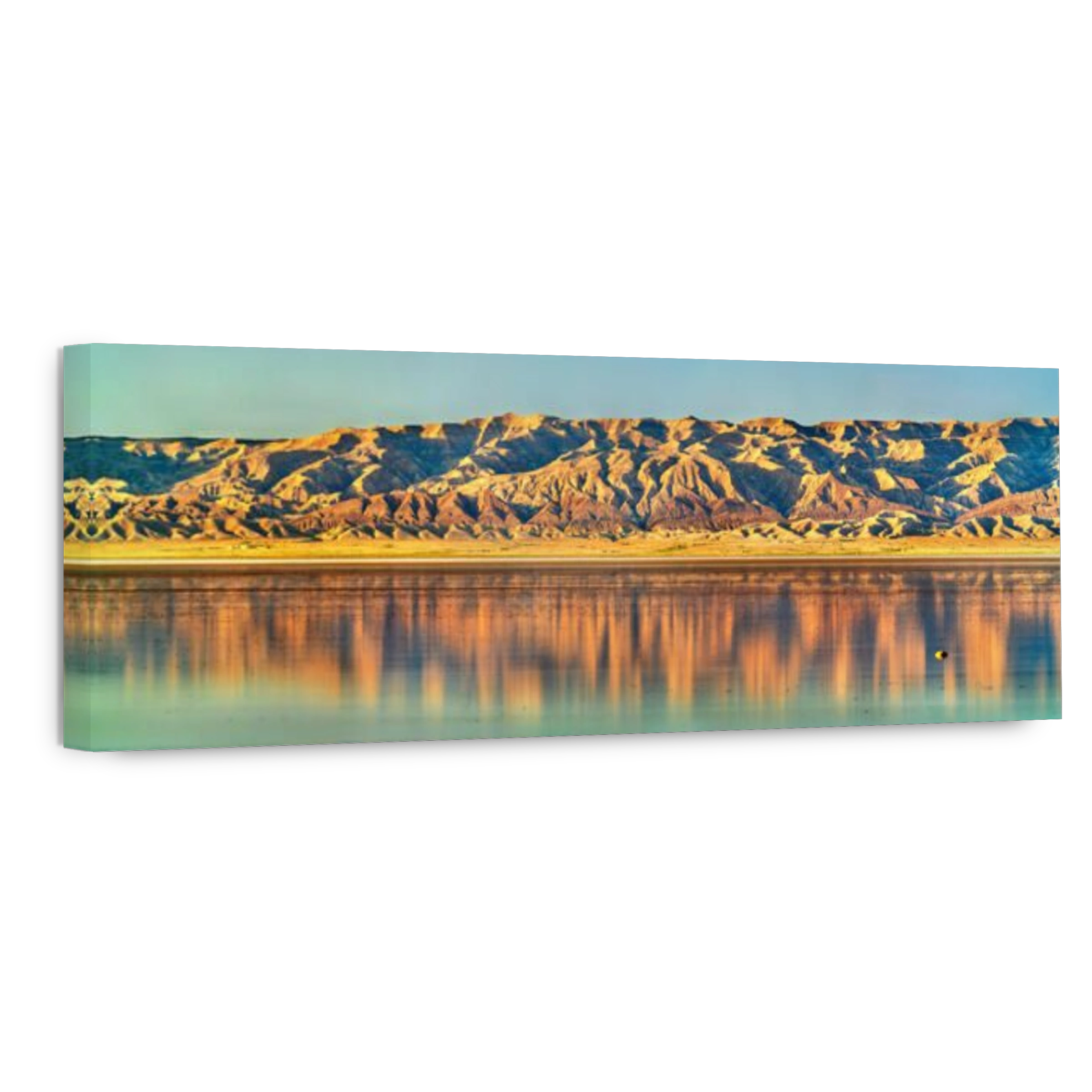 Chott el Djerid, an endorheic salt lake in Tunisia
