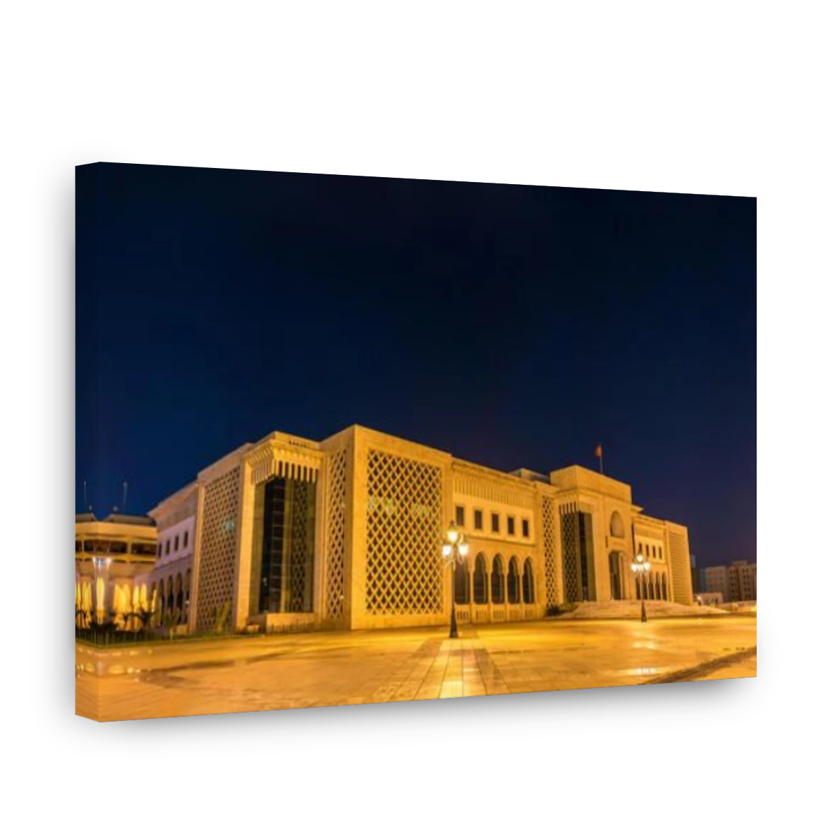 City hall of Tunis on Kasbah Square. Tunisia, North Africa