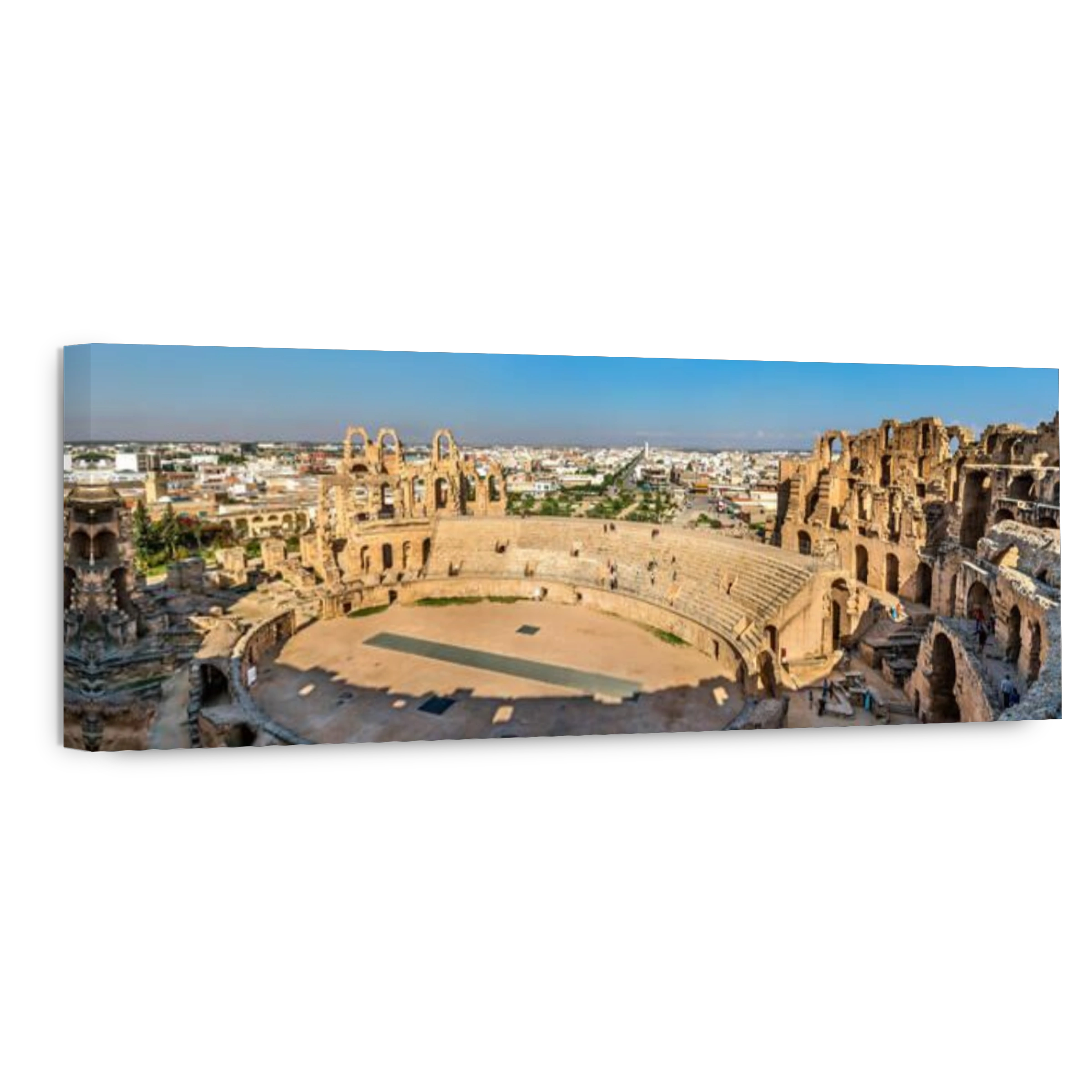 Amphitheatre of El Jem, a UNESCO world heritage site in Tunisia