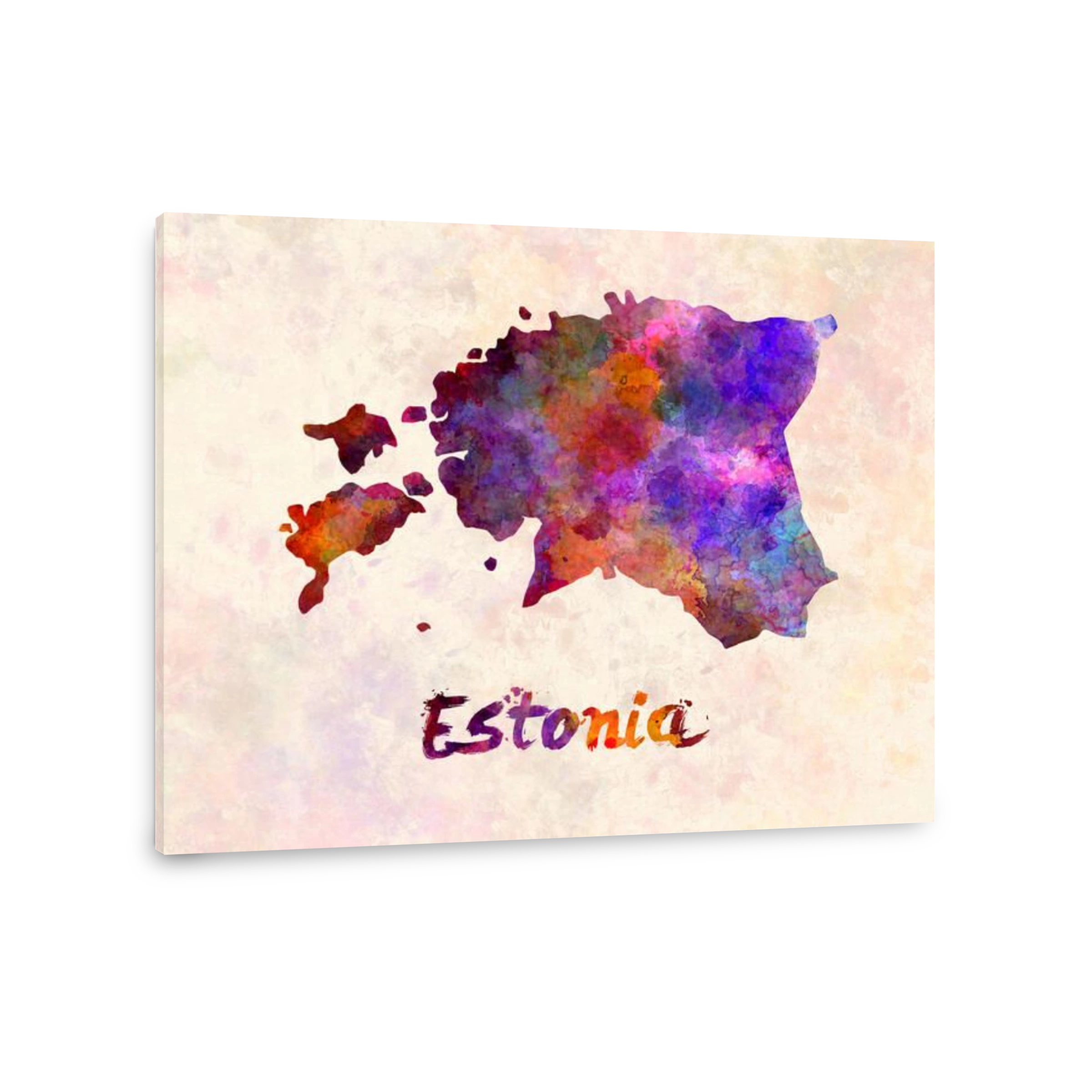 Estonia in watercolor