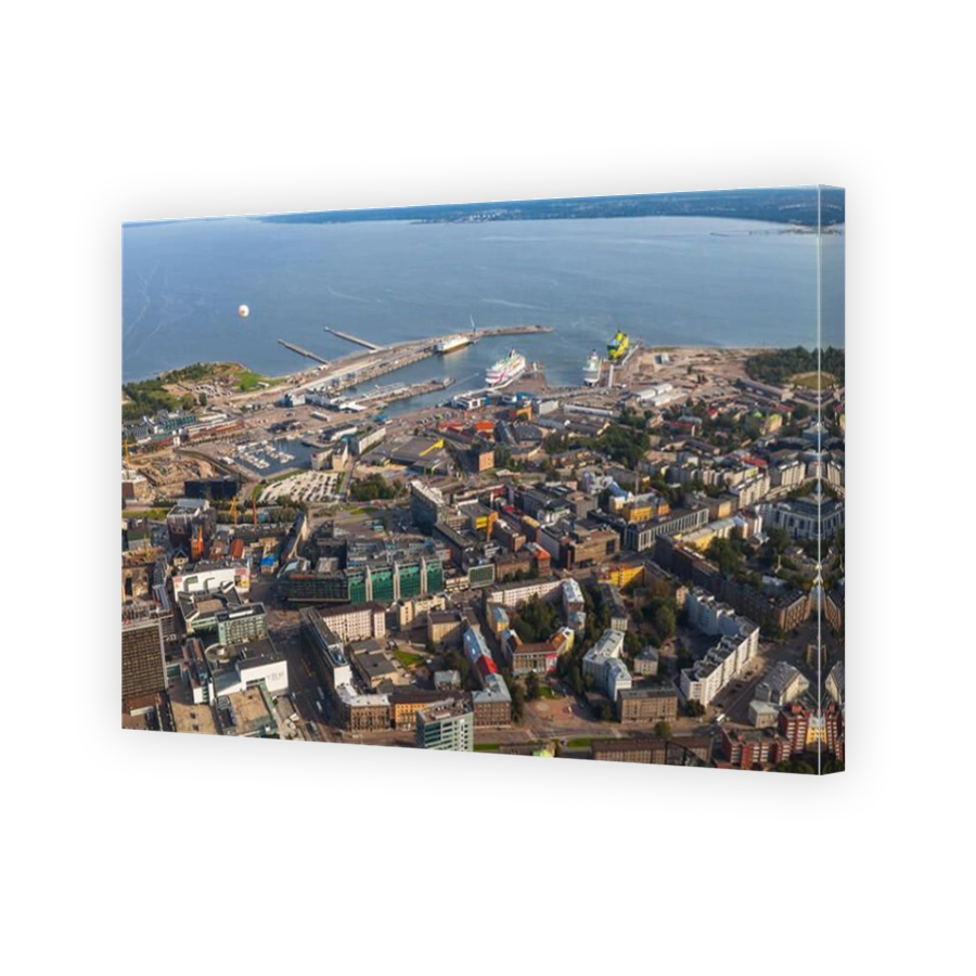 TALLINN, ESTONIA - AUGUST 15, 2016: Cruise ships in harbor