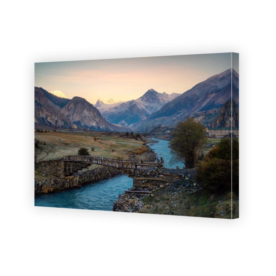 Annapurna Circuit in Nepal taken in April 2022