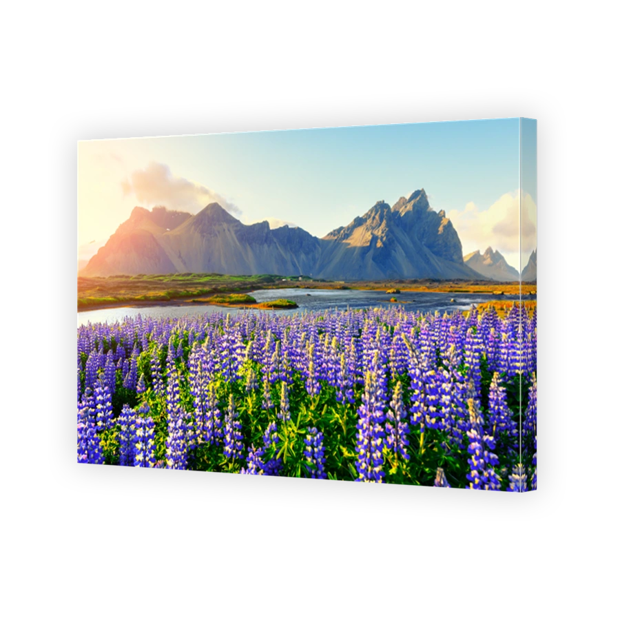 Famous Stokksnes mountains on Vestrahorn cape