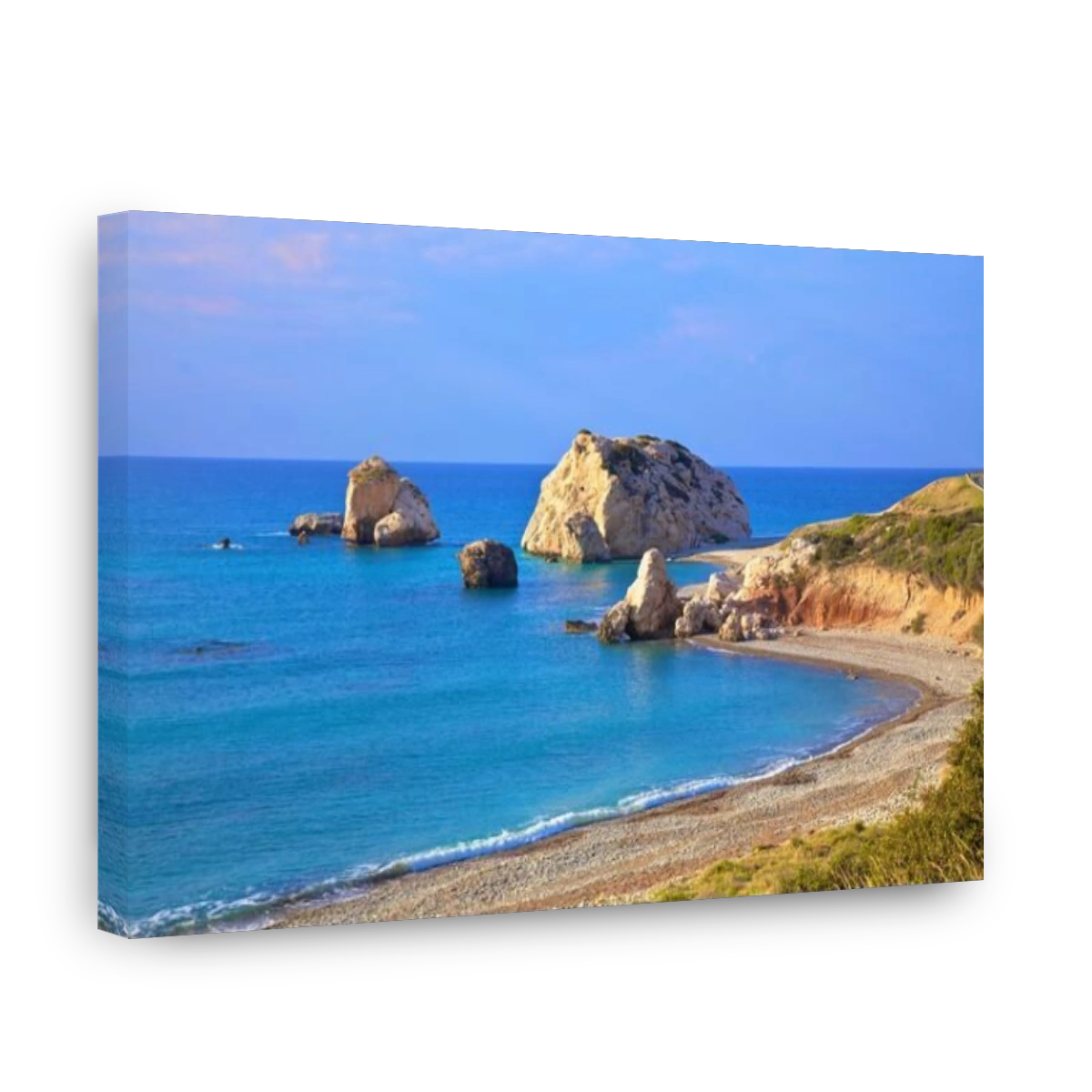Aphrodites Rock, Paphos, Cyprus, Eastern Mediterranean Sea