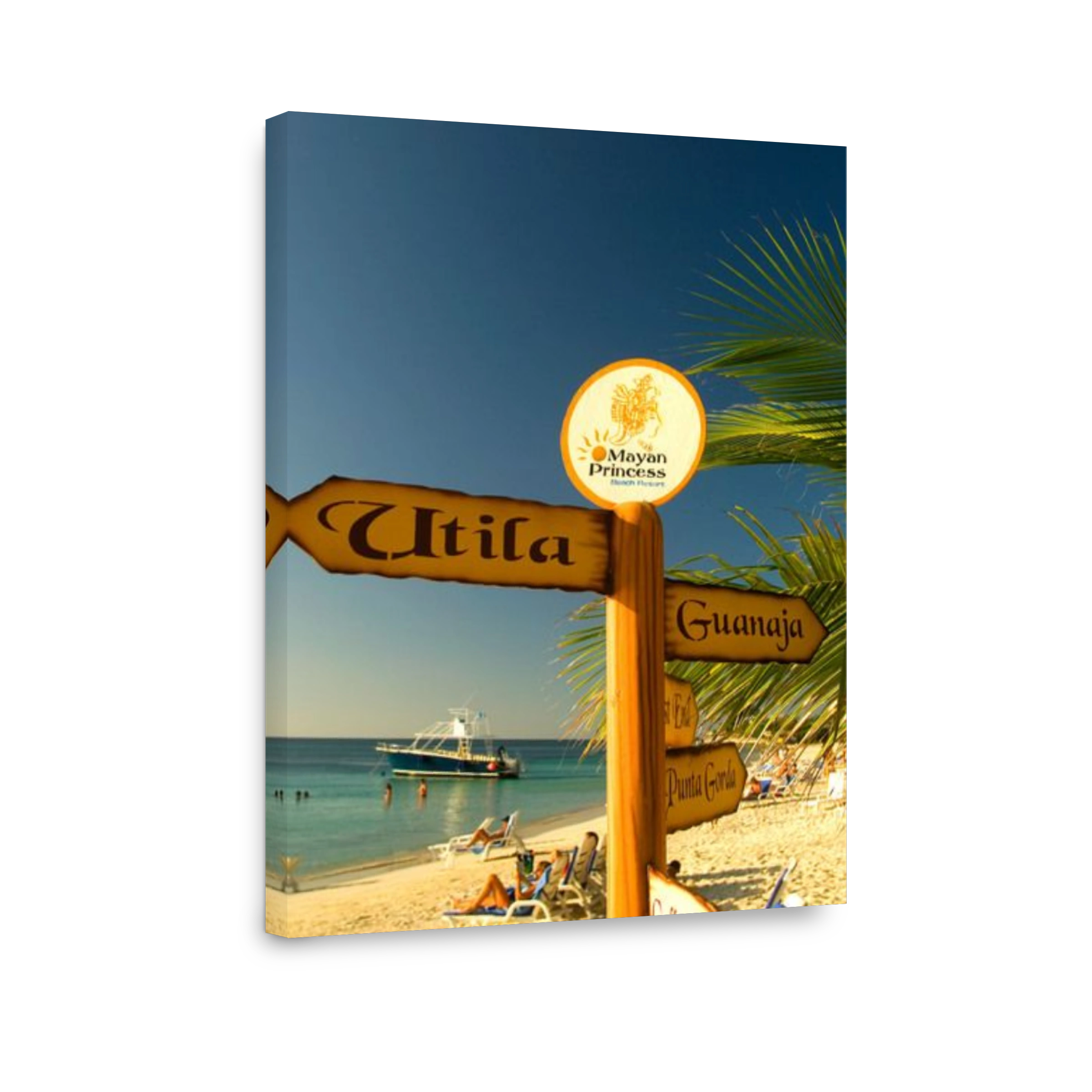 Mayan Princess Hotel on Half Moon Bay, Roatan.