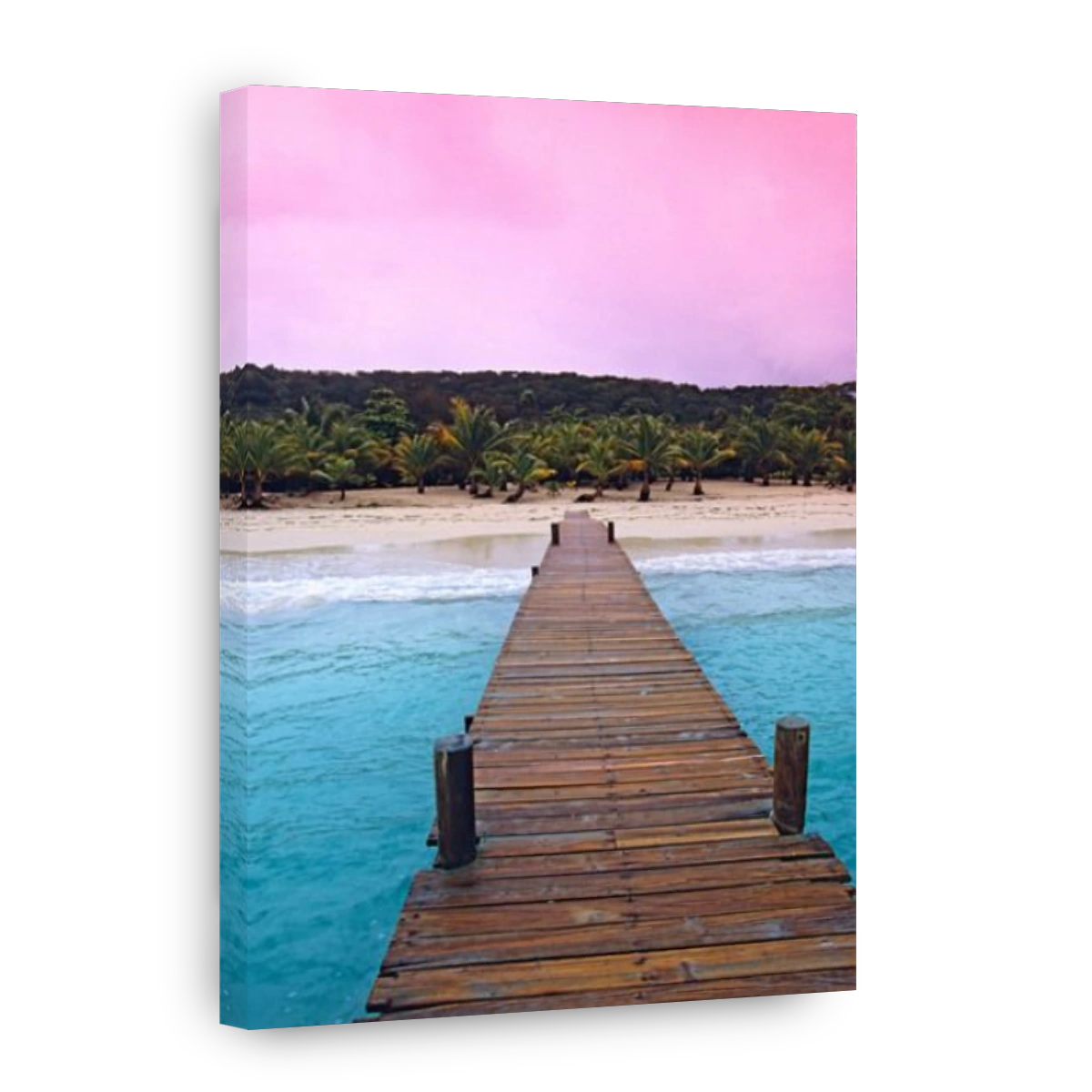 Sunrise in Half Moon Bay, Roatan.