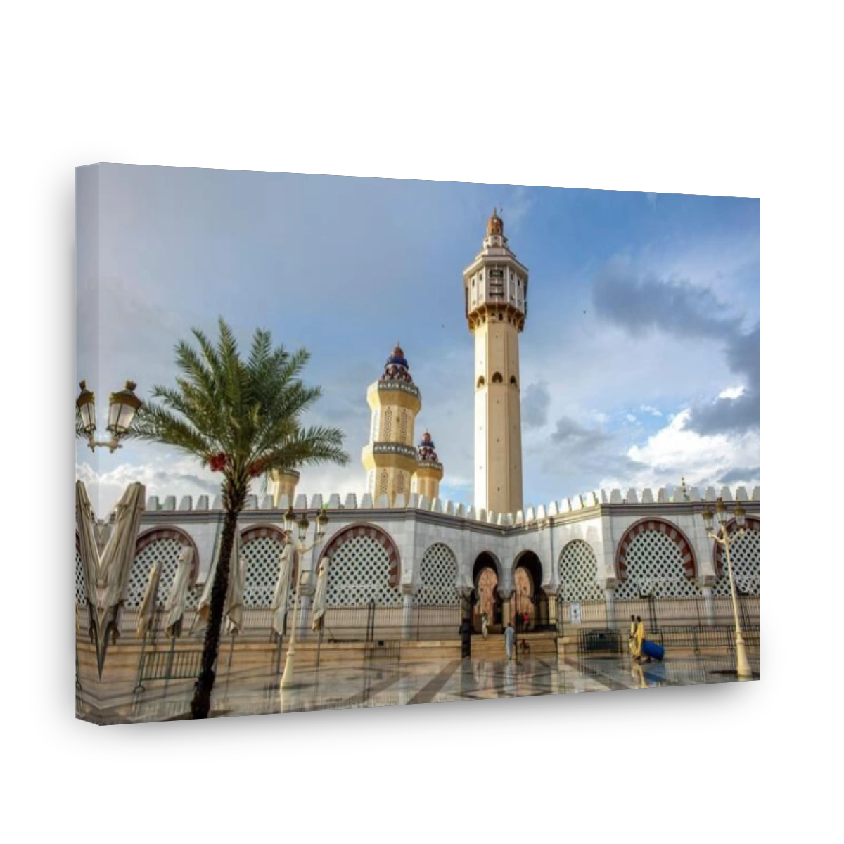 The Great Mosque in Touba, Senegal, West Africa, Africa