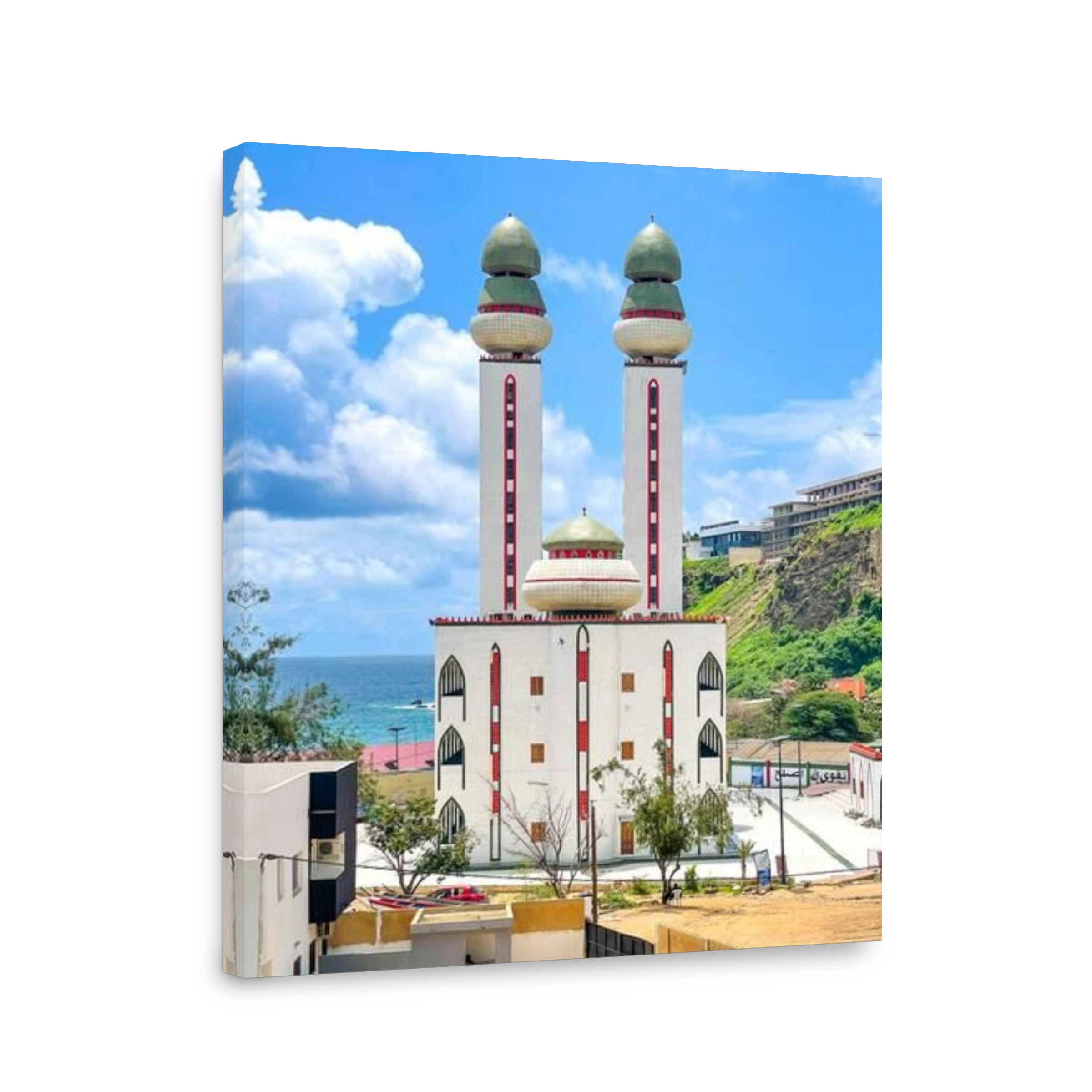 The divinity mosque, "mosquée de la divinité" in french, Dakar, Senegal