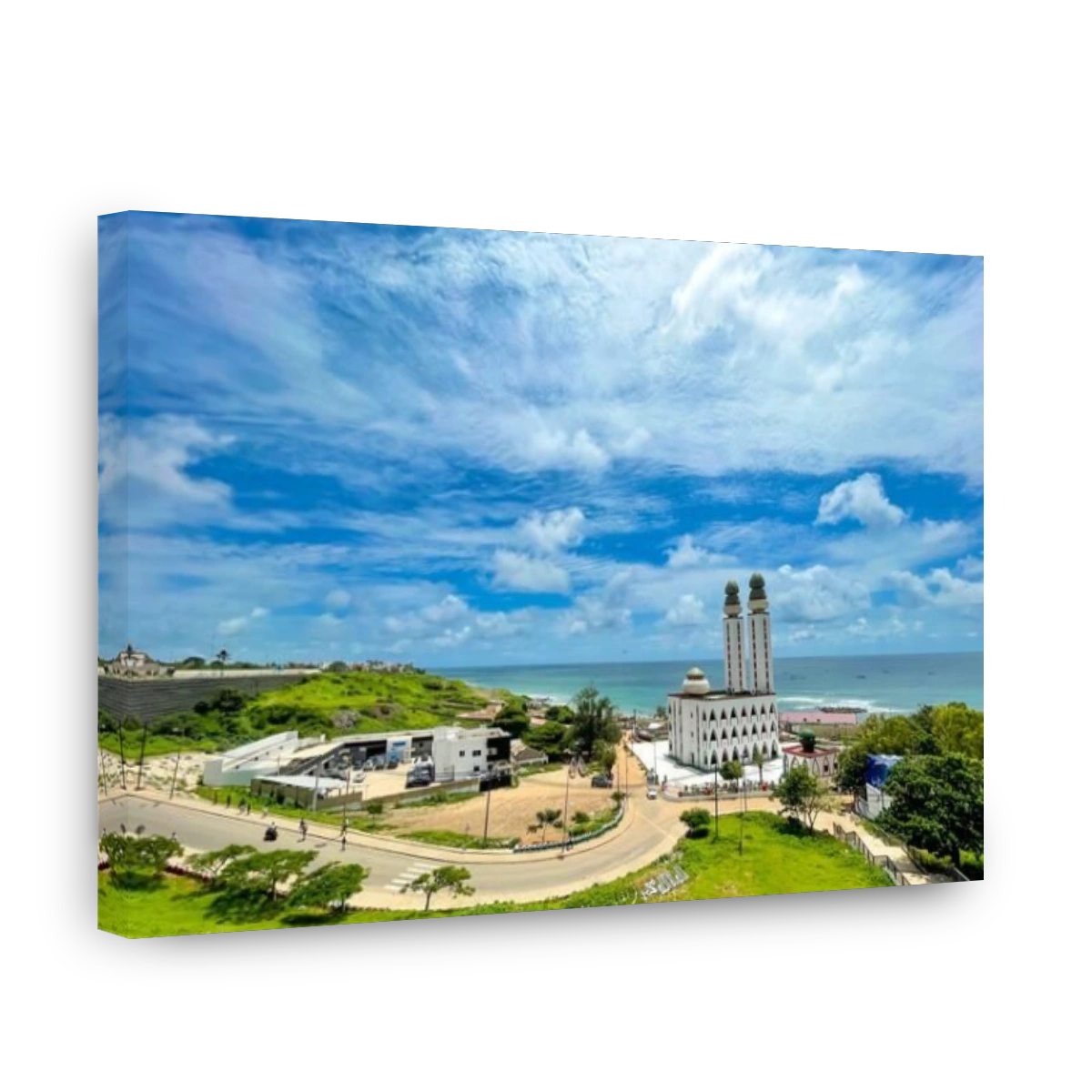 The divinity mosque, "mosquée de la divinité" in french, Dakar, Senegal