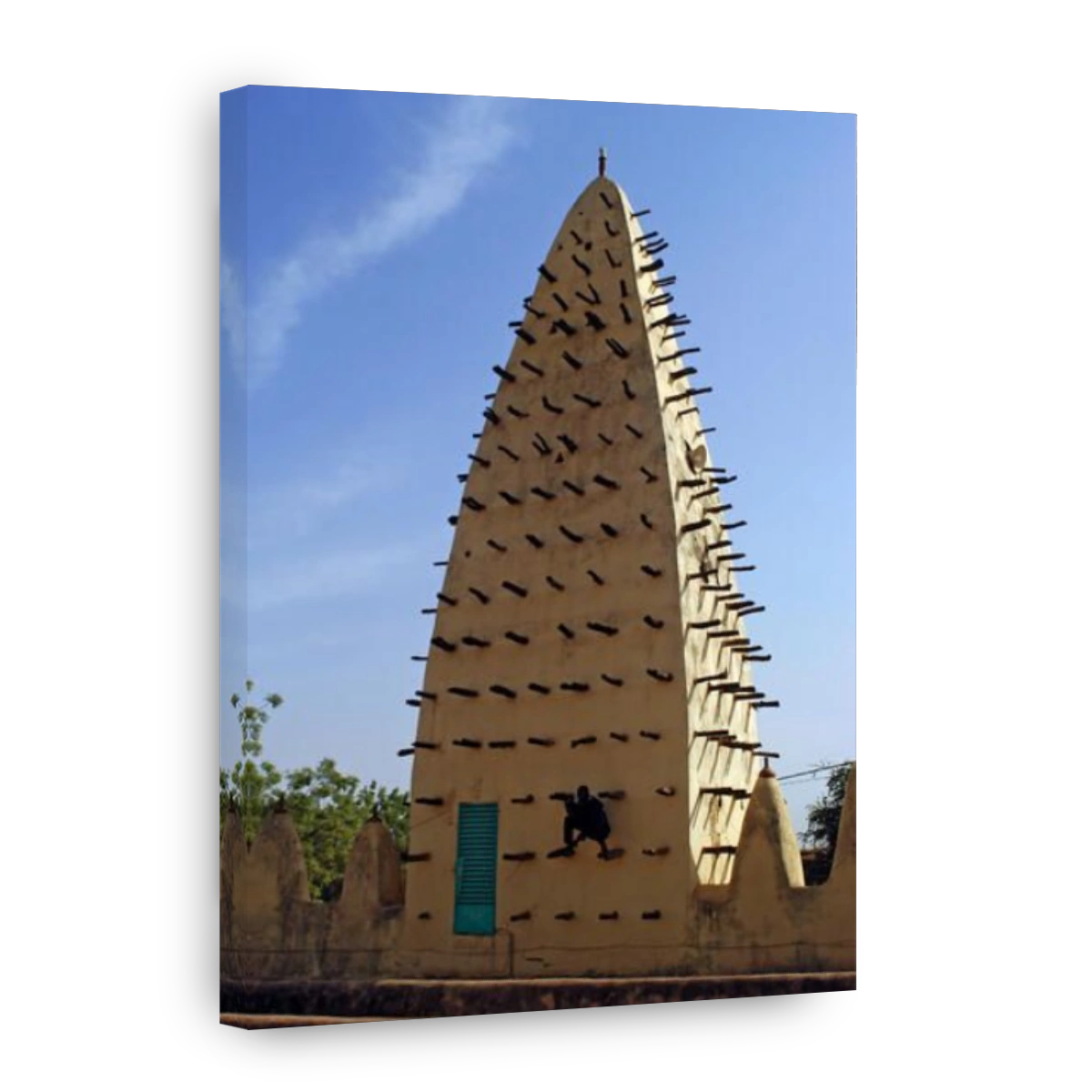 Mosque of Bobo Dioulasso in Burkina Faso in West Africa.