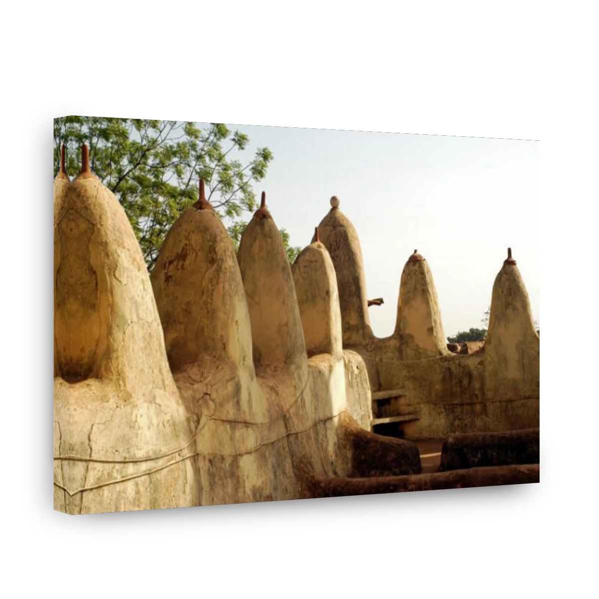 Mosque of Bobo Dioulasso in Burkina Faso in West Africa.