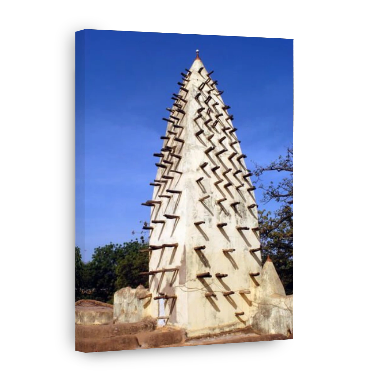 Mosque of Bobo Dioulasso in Burkina Faso in West Africa.
