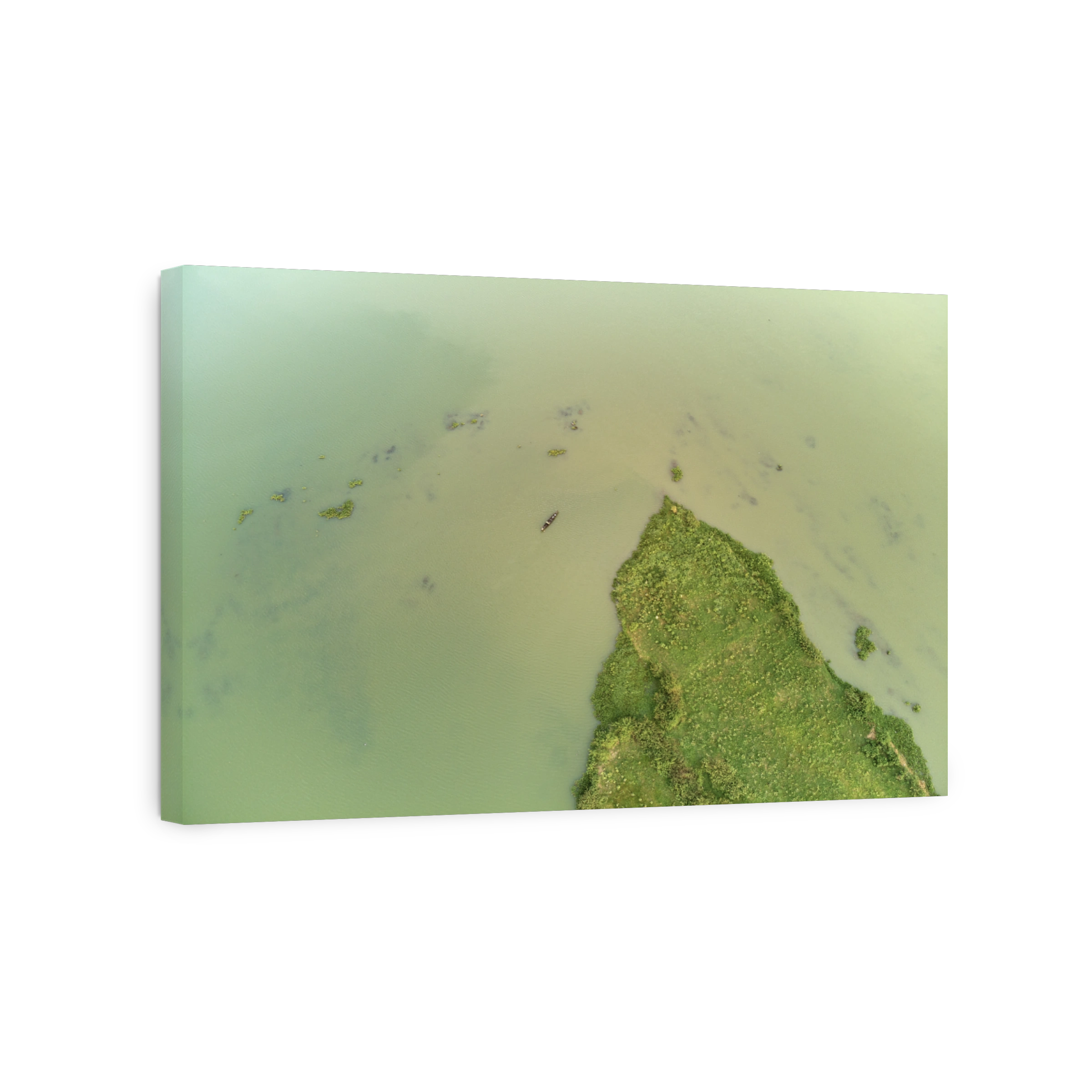 Aerial Drone view of niarela Quizambougou Niger Bamako Mali