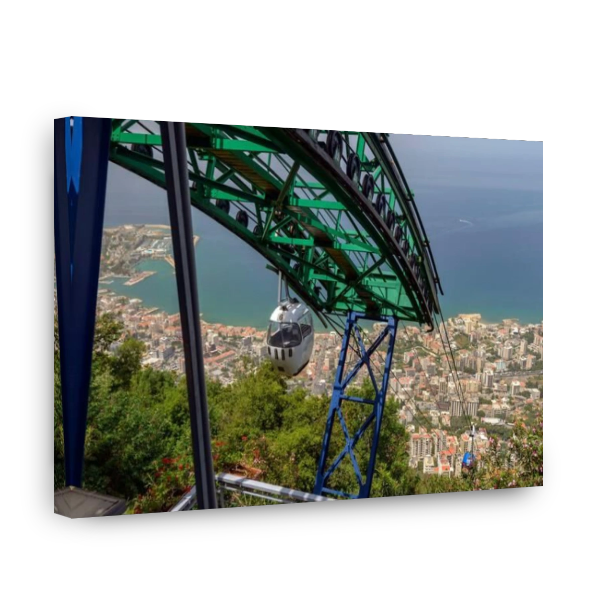 LEBANON, MOUNT LEBANON, HARISSA, TA©LA©PHA©RIQUE DE JOUNIEH