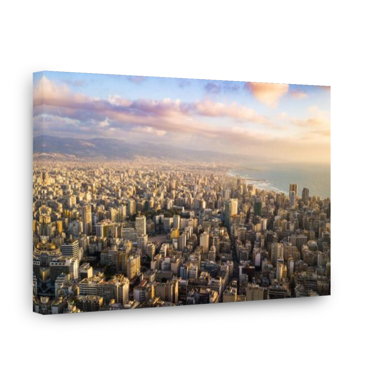 Aerial skyline view, Beirut, Lebanon
