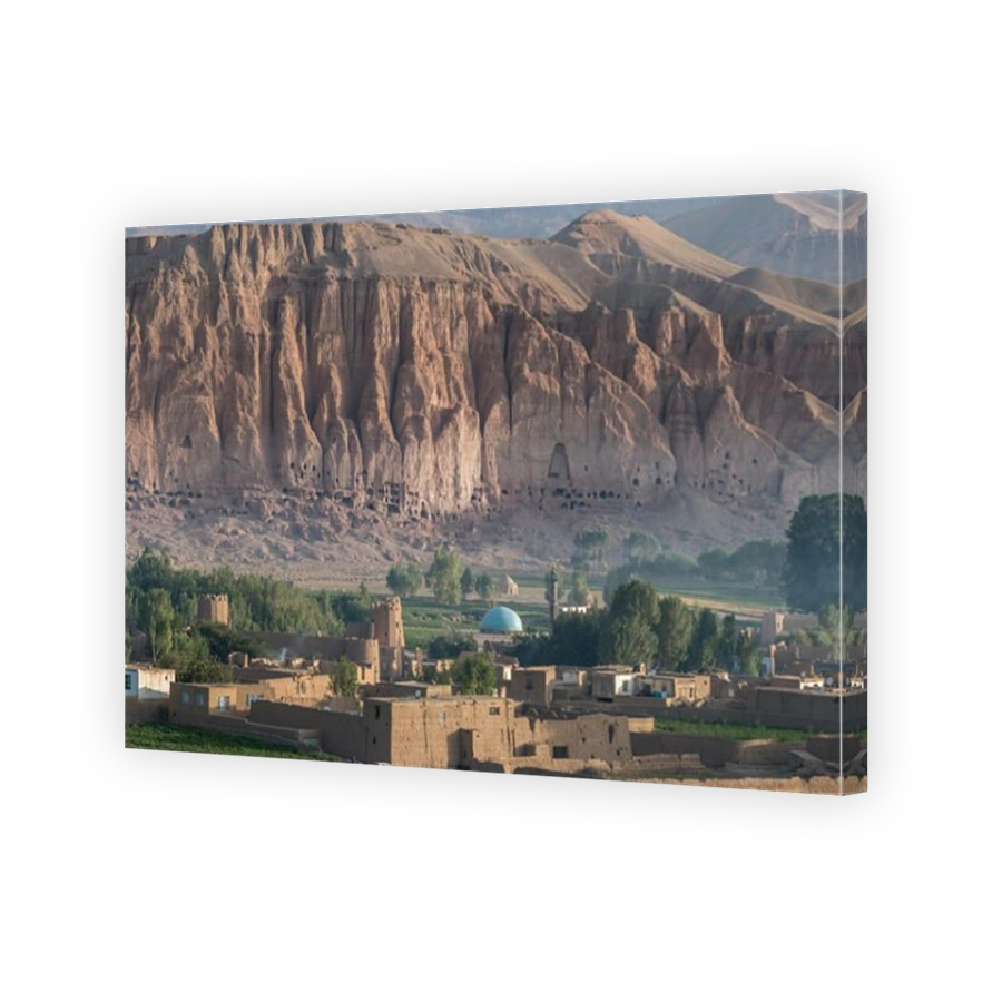 General view of the Bamiyan Valley, Afghanistan