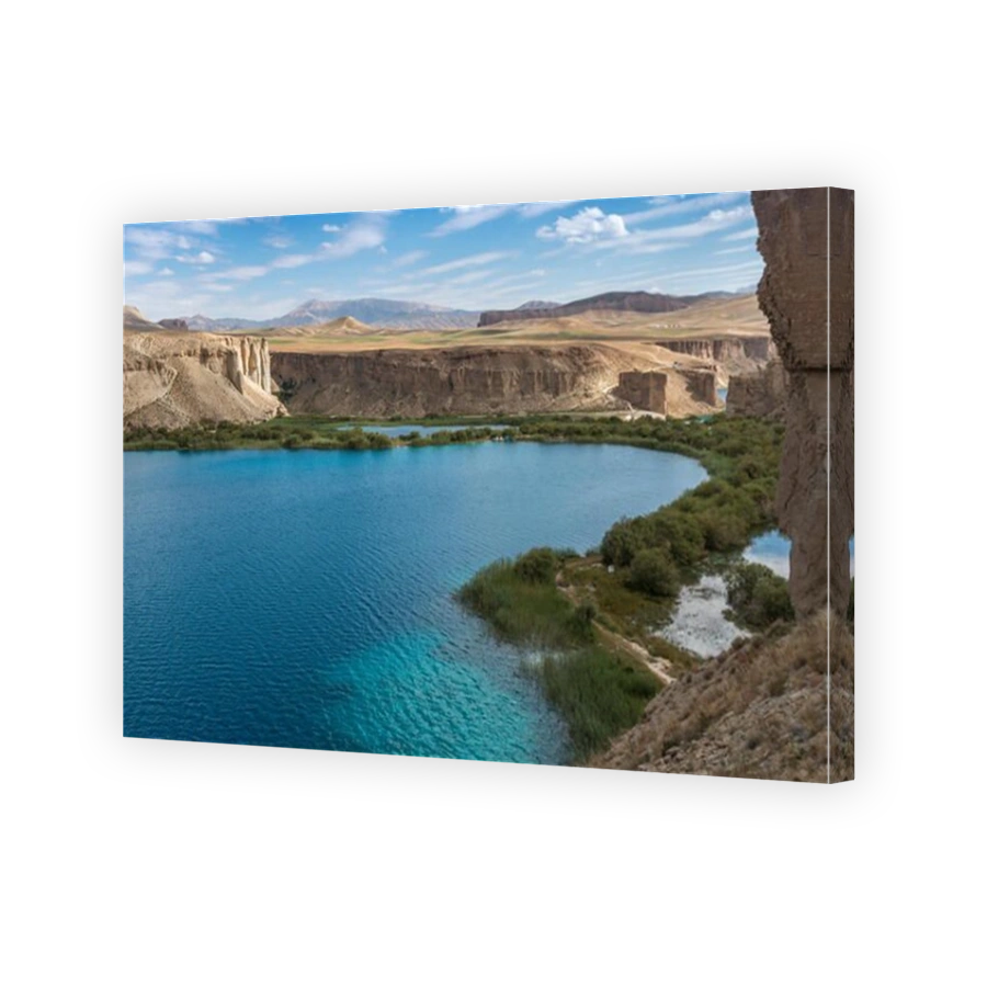 Serene Band-e Amir lakes in Afghanistan