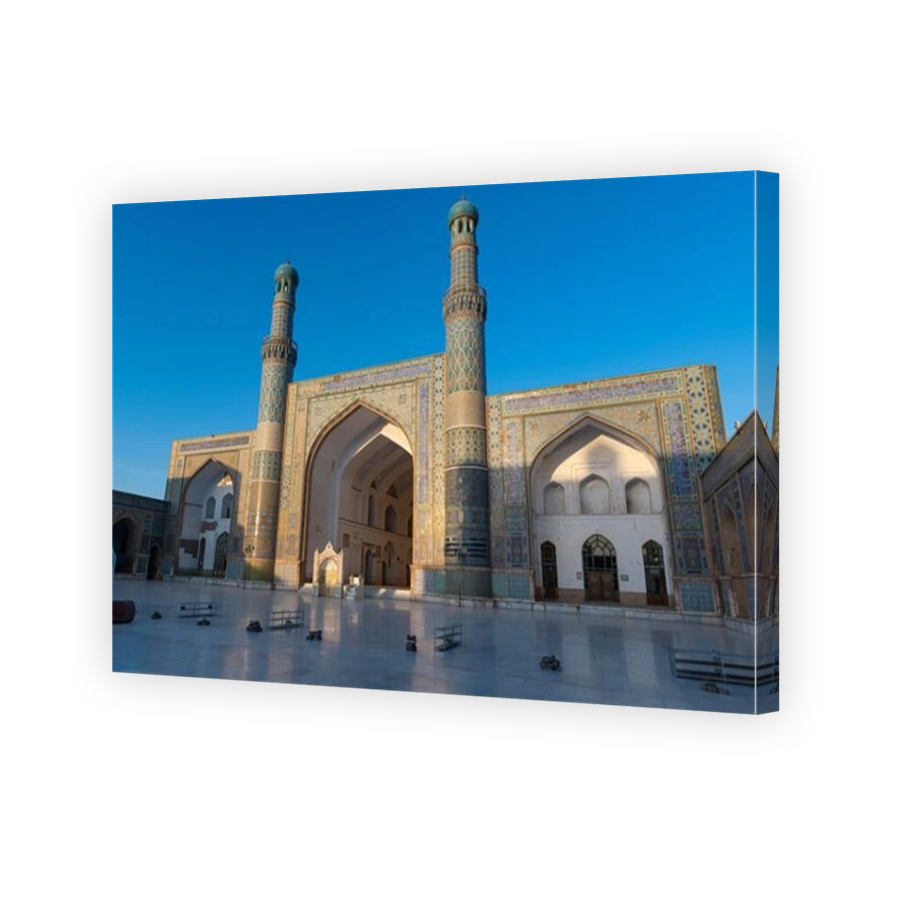 Sunrise over the Great Mosque of Herat, Afghanistan