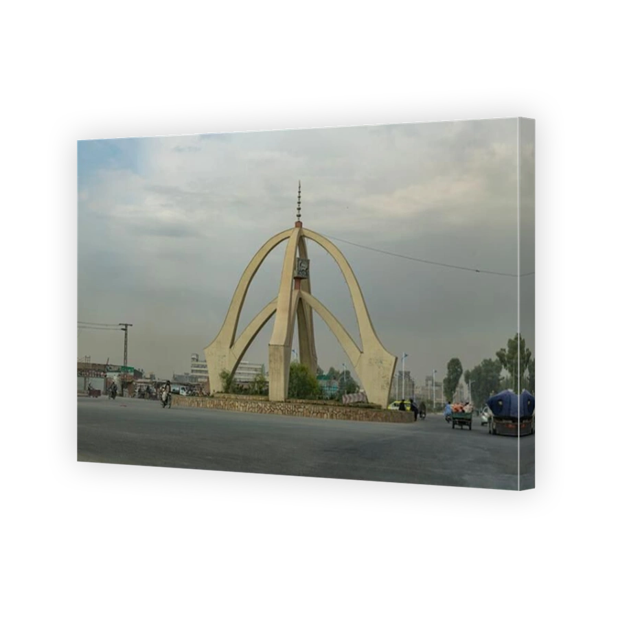 Street monument, Kandahar, Afghanistan