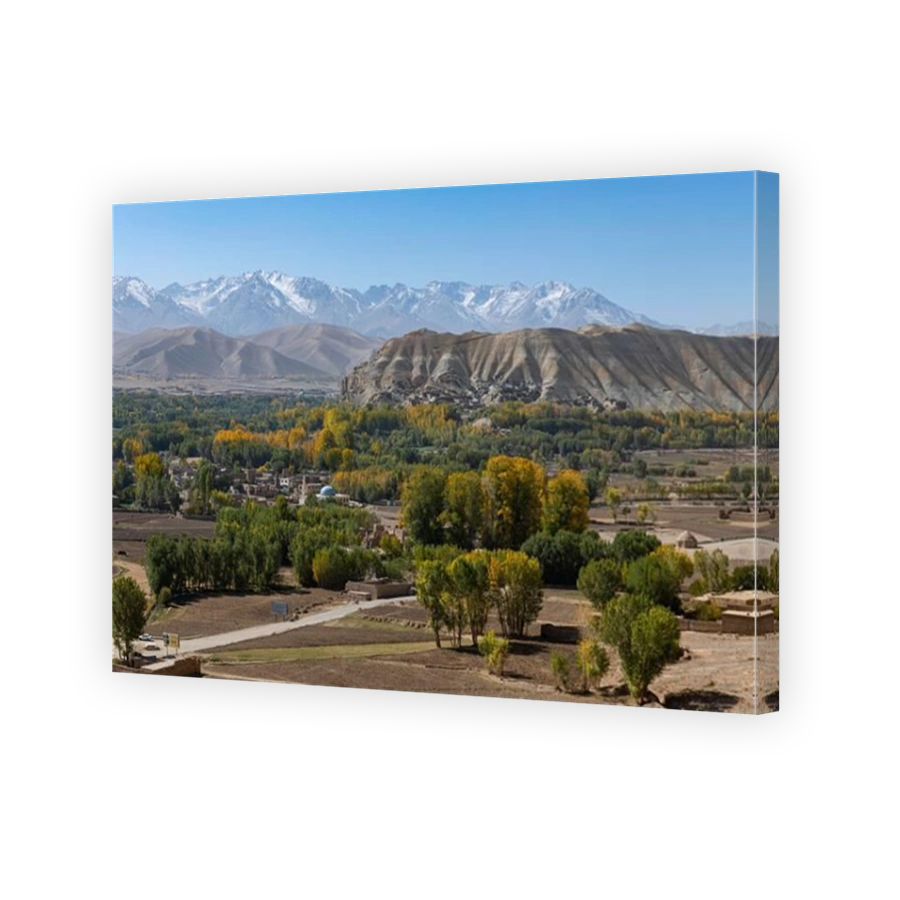 View over Bamyan, Afghanistan
