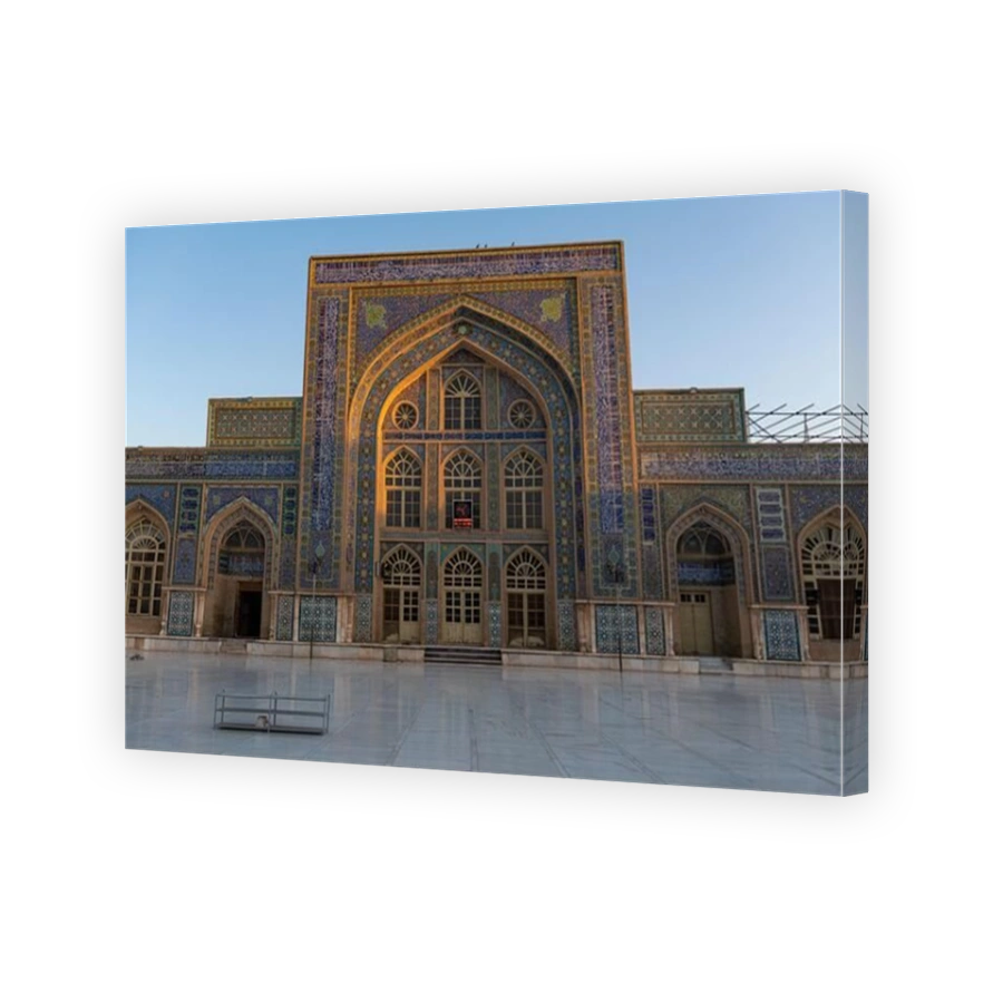 Sunrise over the Great Mosque of Herat, Afghanistan, Asia