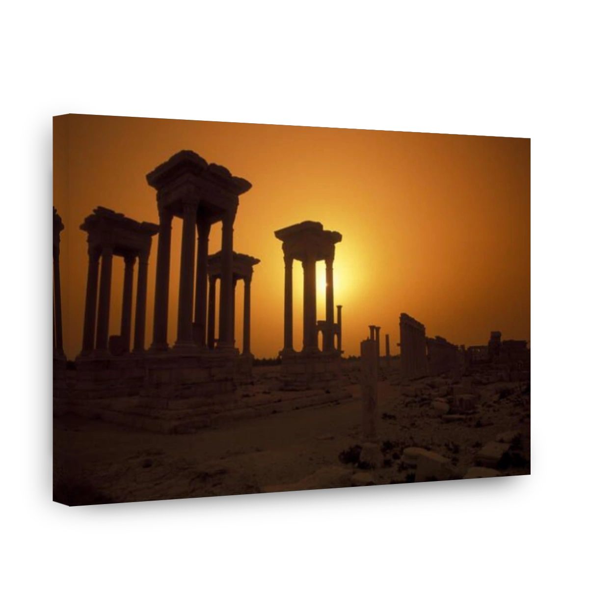the Roman Ruins of Palmyra in Palmyra in the east of Syria.