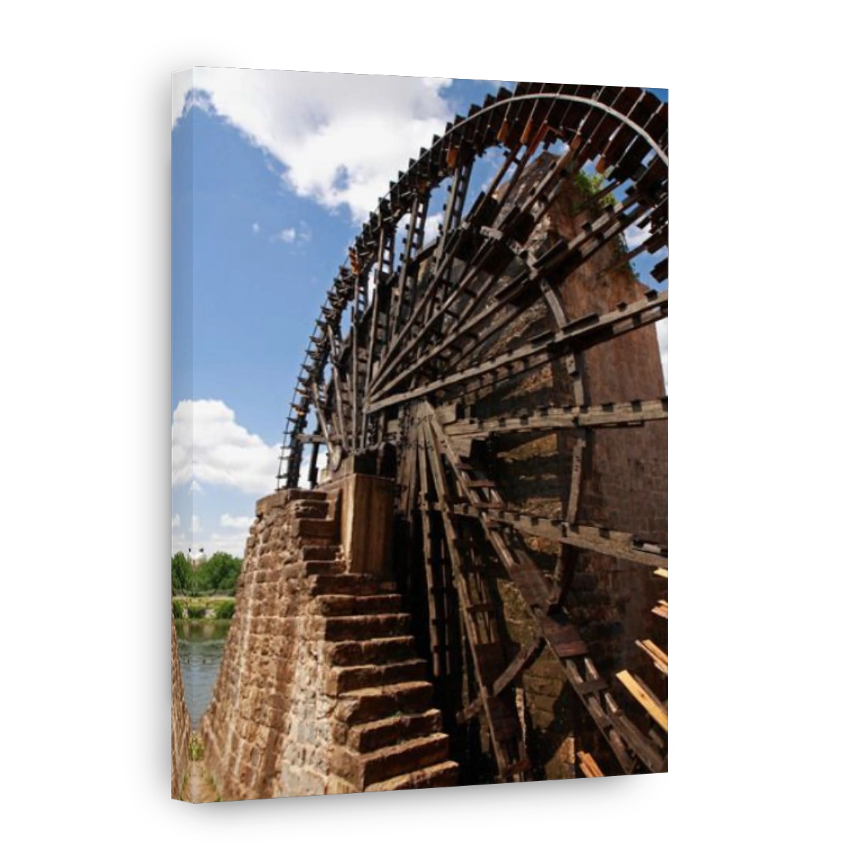 Noria Waterwheel, Hama Syria
