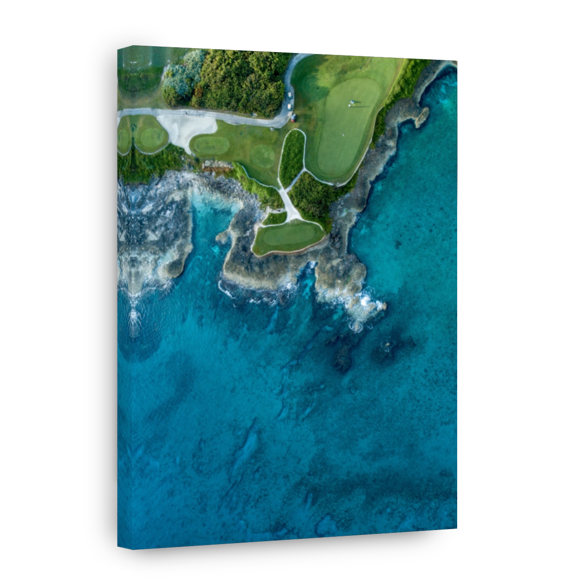 High Angle View Of Sea