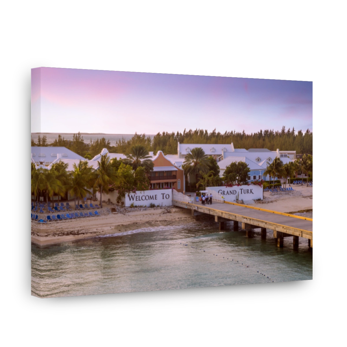 Grand Turk island, the Caribbeans