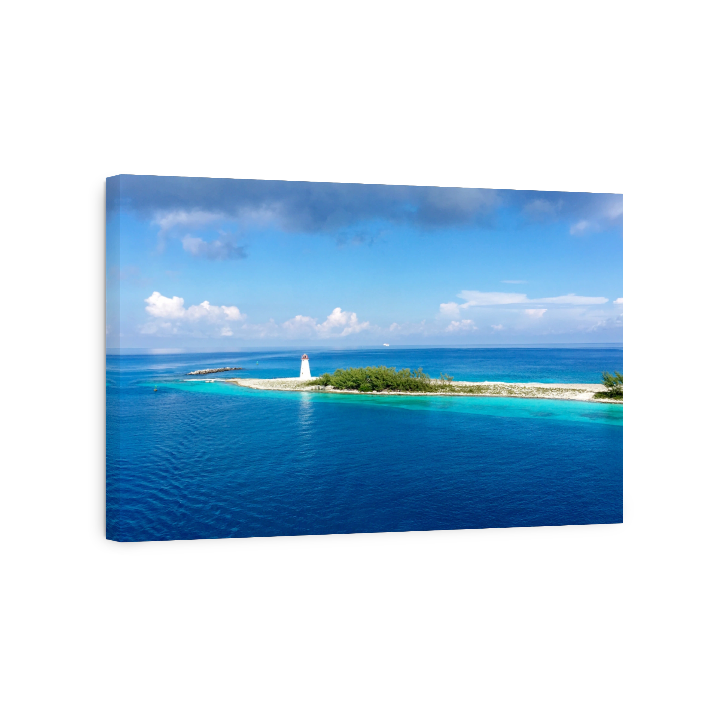 Scenic Shot Of Calm Sea In The Bahamas